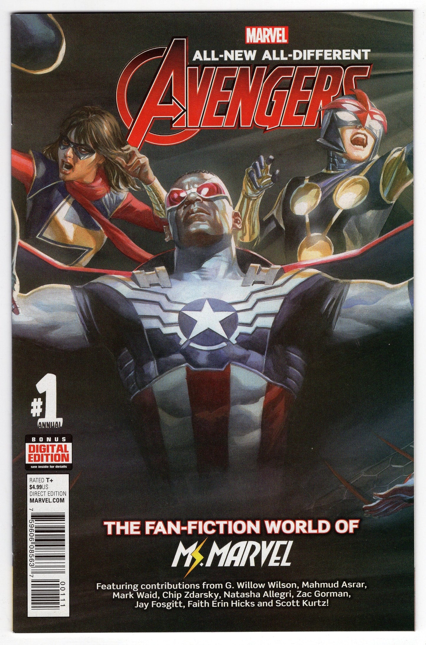 MARVEL COMICS ALL NEW ALL DIFFERENT AVENGERS ANNUAL #1