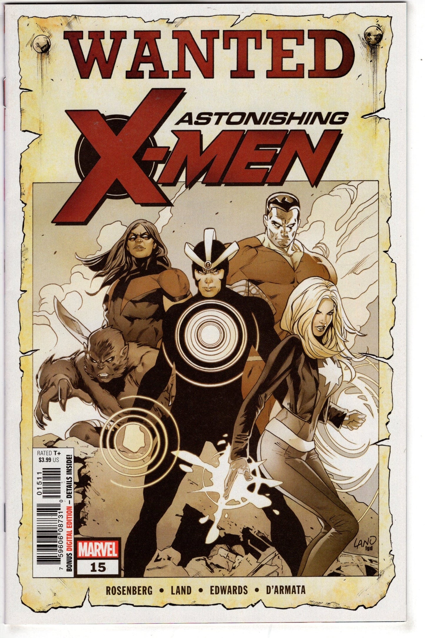 MARVEL COMICS ASTONISHING X-MEN #15 (4TH SERIES)