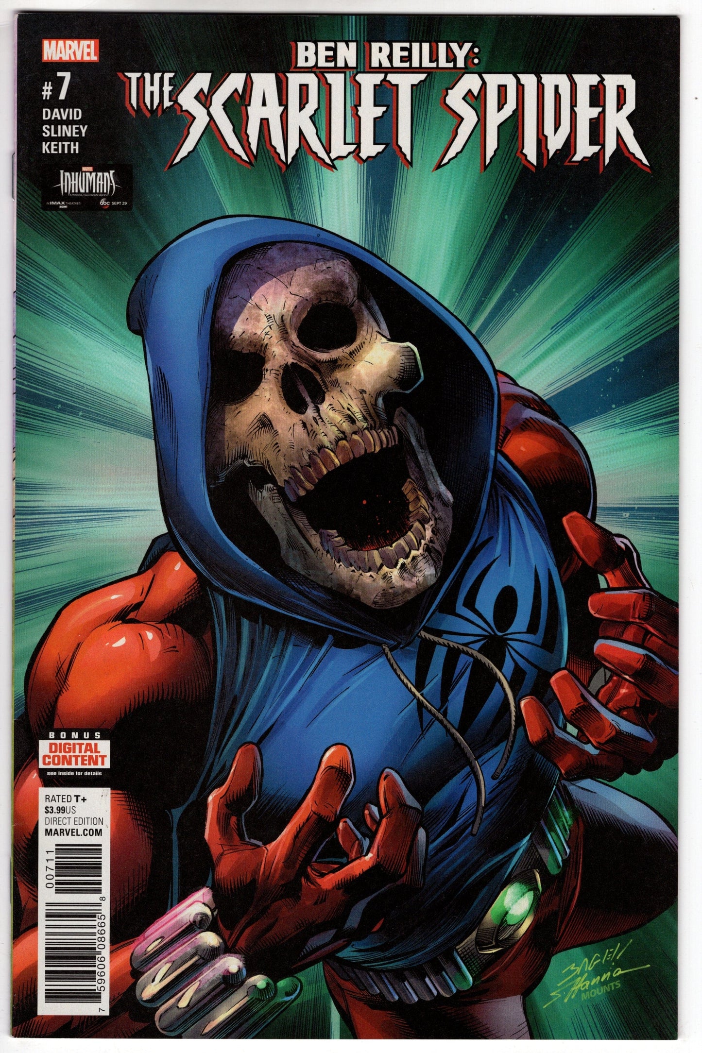 MARVEL COMICS BEN REILLY SCARLET SPIDER #7