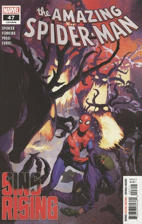 MARVEL COMICS comic book AMAZING SPIDER-MAN #47