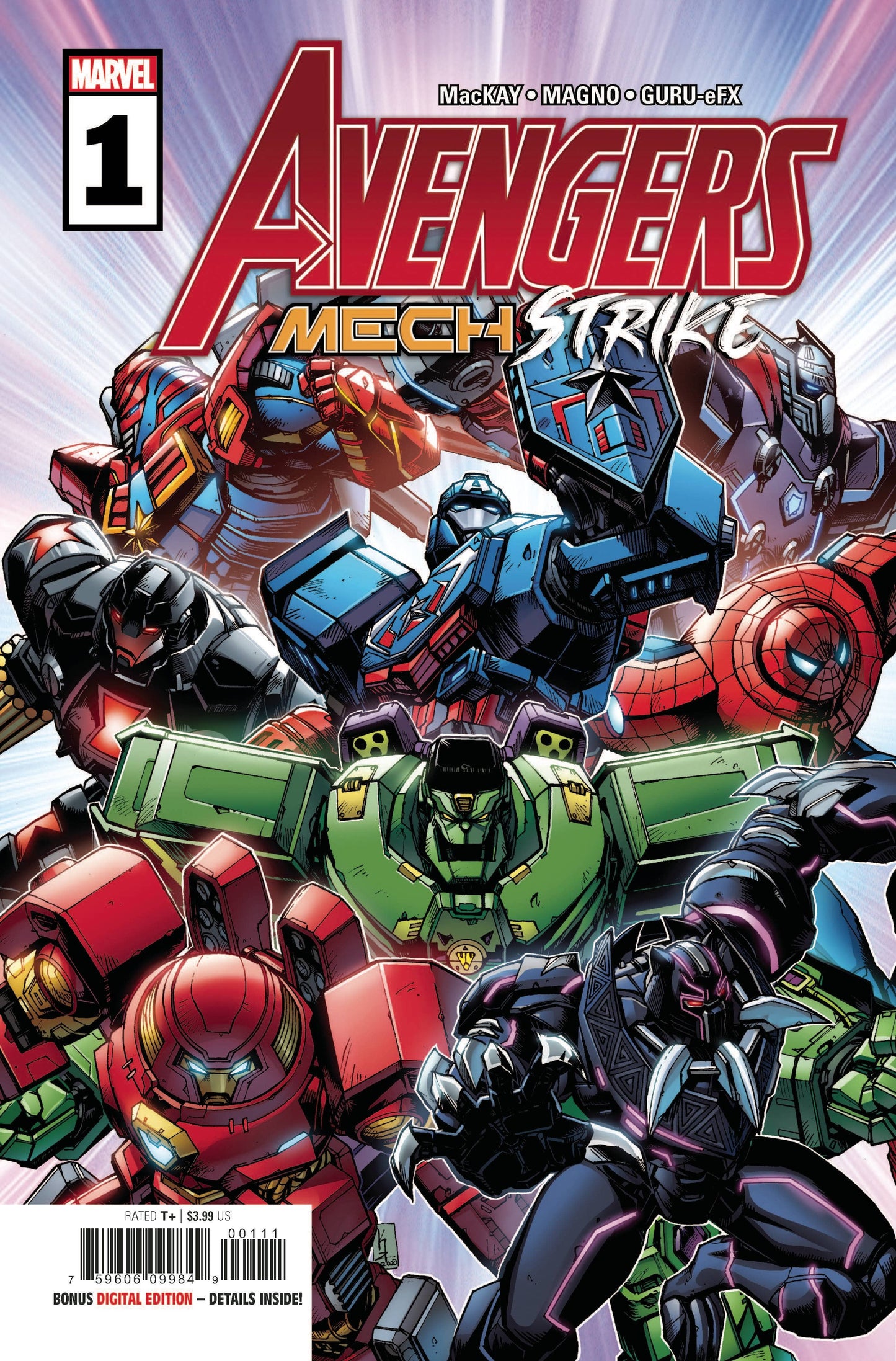MARVEL COMICS COMIC BOOK AVENGERS MECH STRIKE #1 (OF 5)