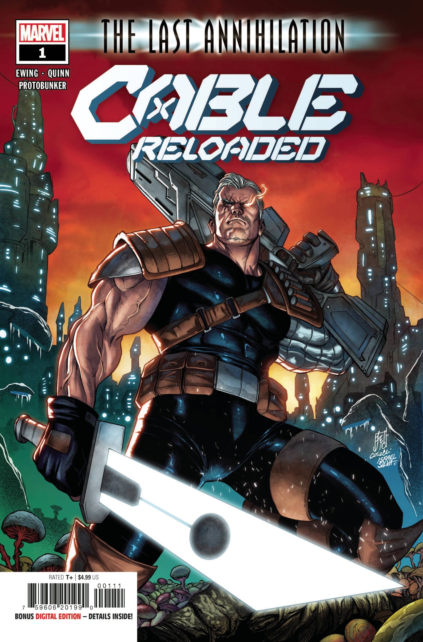 MARVEL COMICS COMIC BOOK CABLE RELOADED #1 ANHL