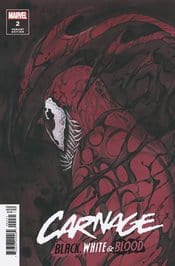 MARVEL COMICS COMIC BOOK CARNAGE BLACK WHITE AND BLOOD #2 (OF 4) MOMOKO VAR