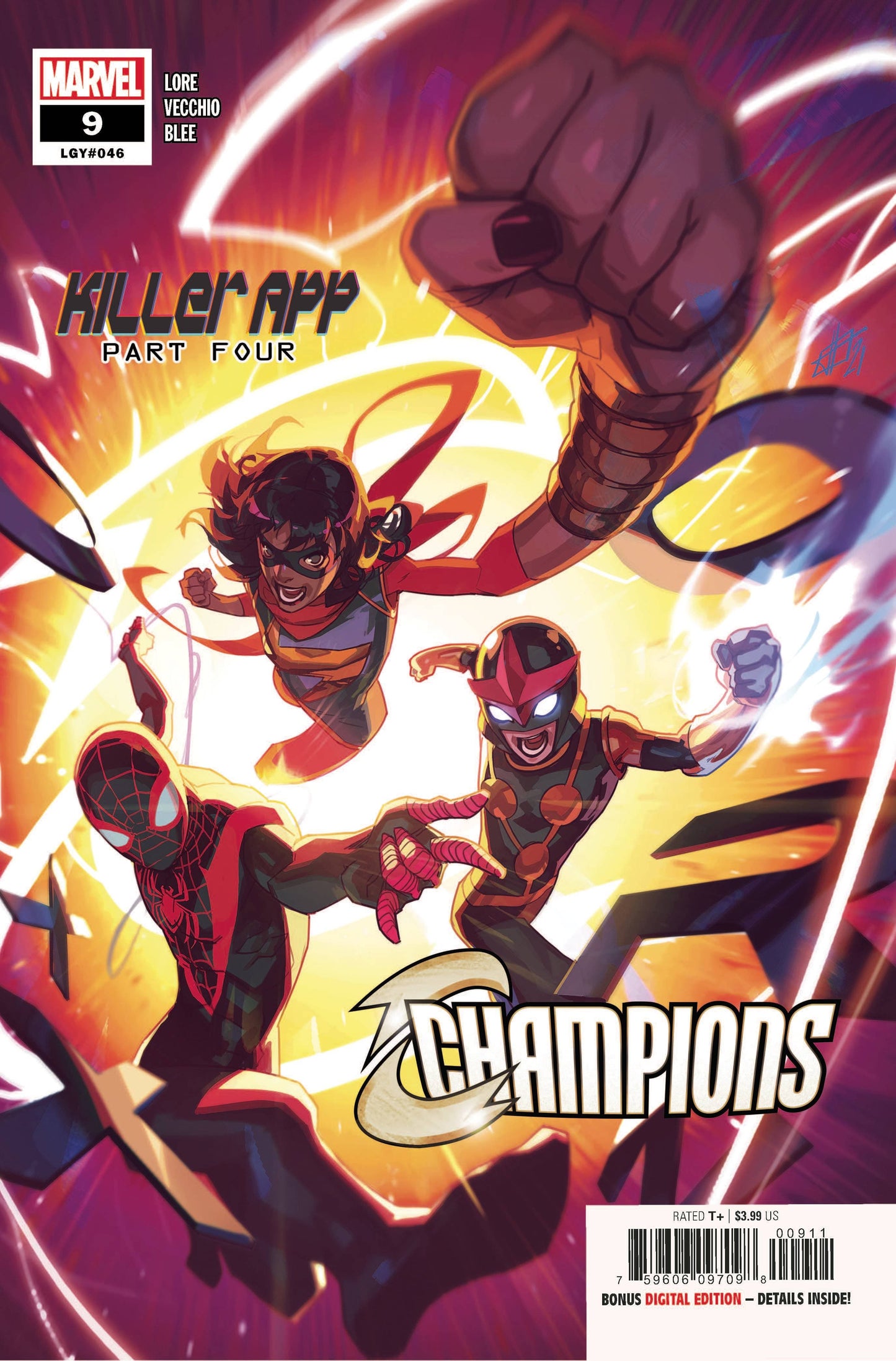 MARVEL COMICS COMIC BOOK CHAMPIONS #9