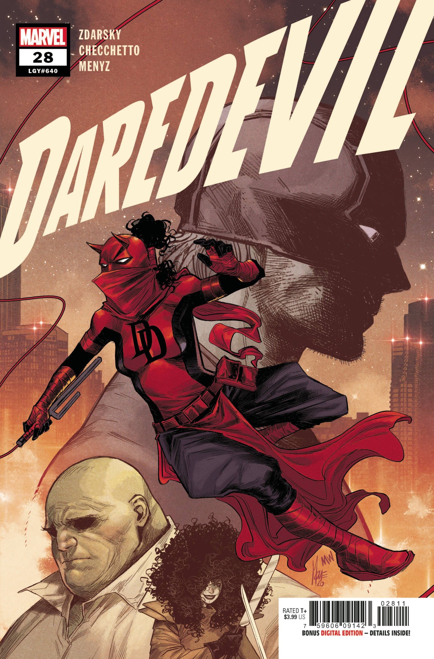 MARVEL COMICS COMIC BOOK DAREDEVIL #28