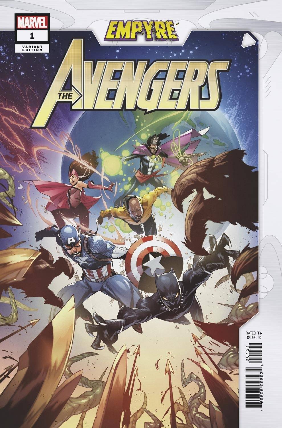 MARVEL COMICS COMIC BOOK EMPYRE AVENGERS #1 (OF 3) ARTIST VAR