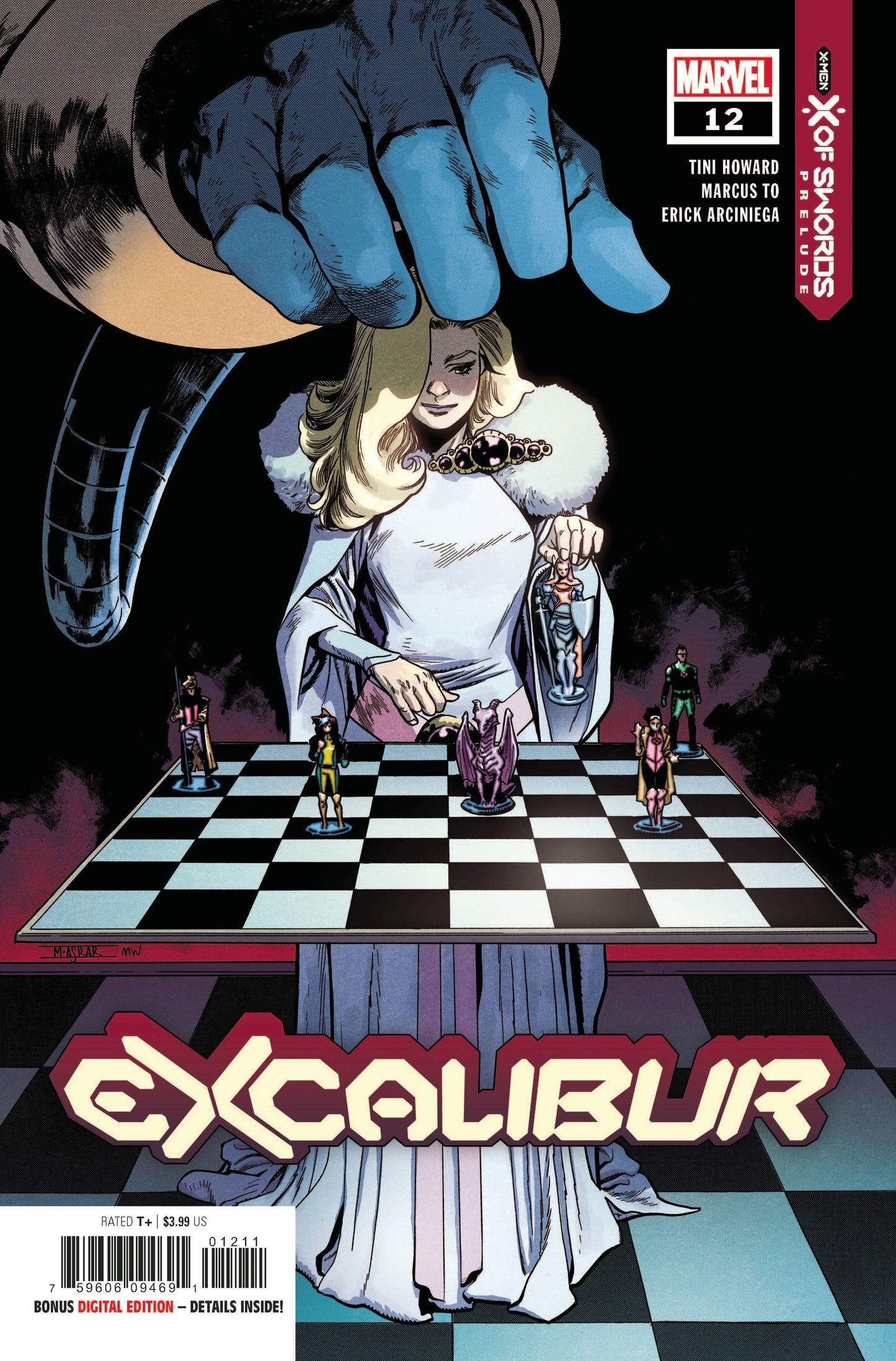 MARVEL COMICS comic book EXCALIBUR #12