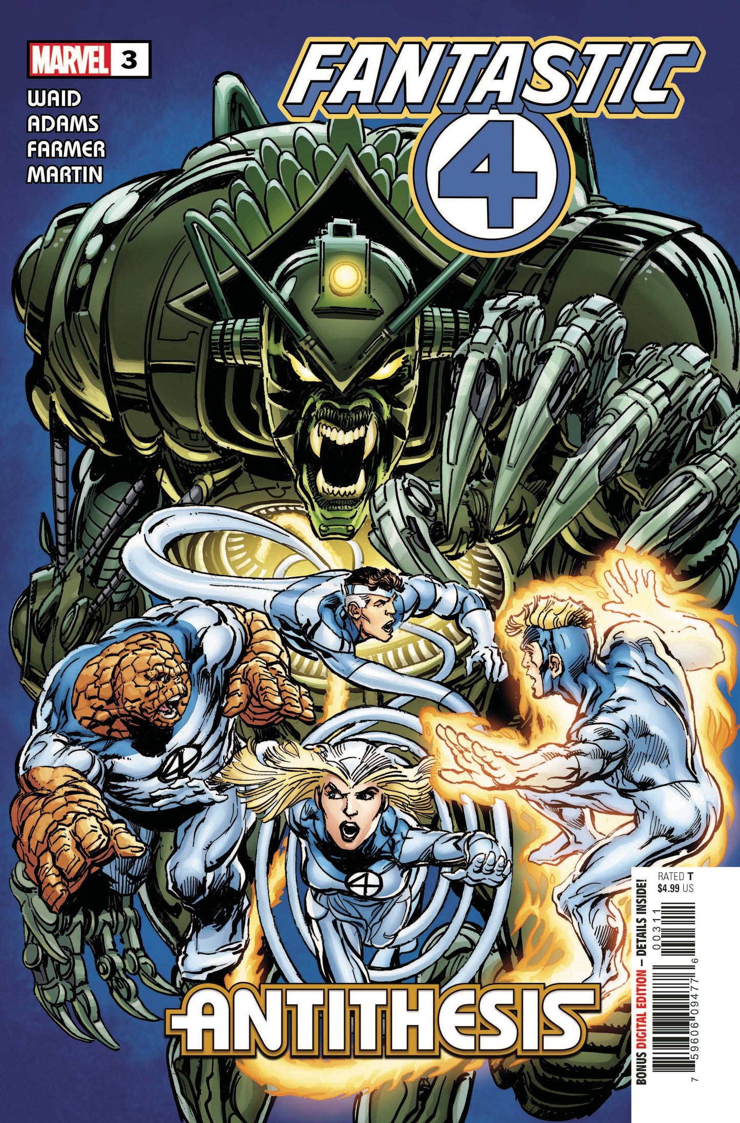 MARVEL COMICS COMIC BOOK FANTASTIC FOUR ANTITHESIS #3 (OF 4)