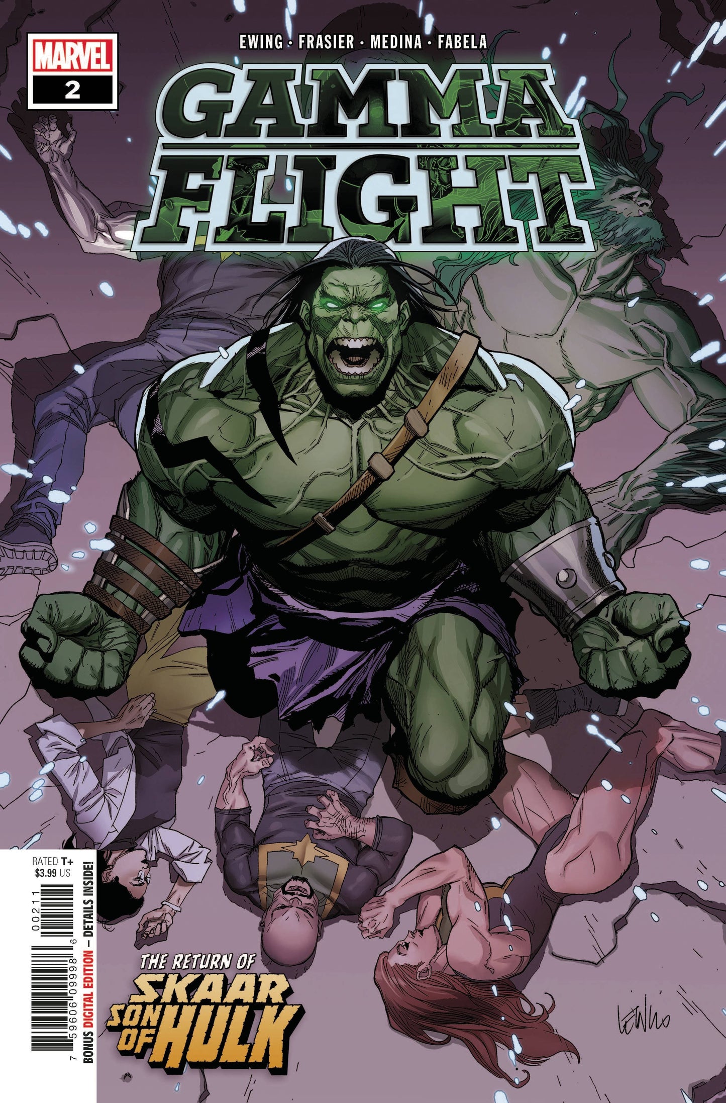 MARVEL COMICS COMIC BOOK GAMMA FLIGHT #2 (OF 5)
