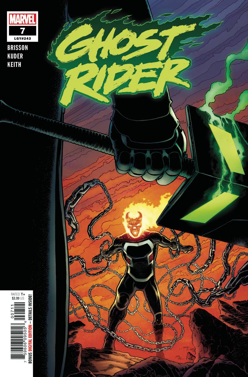 MARVEL COMICS COMIC BOOK GHOST RIDER #7