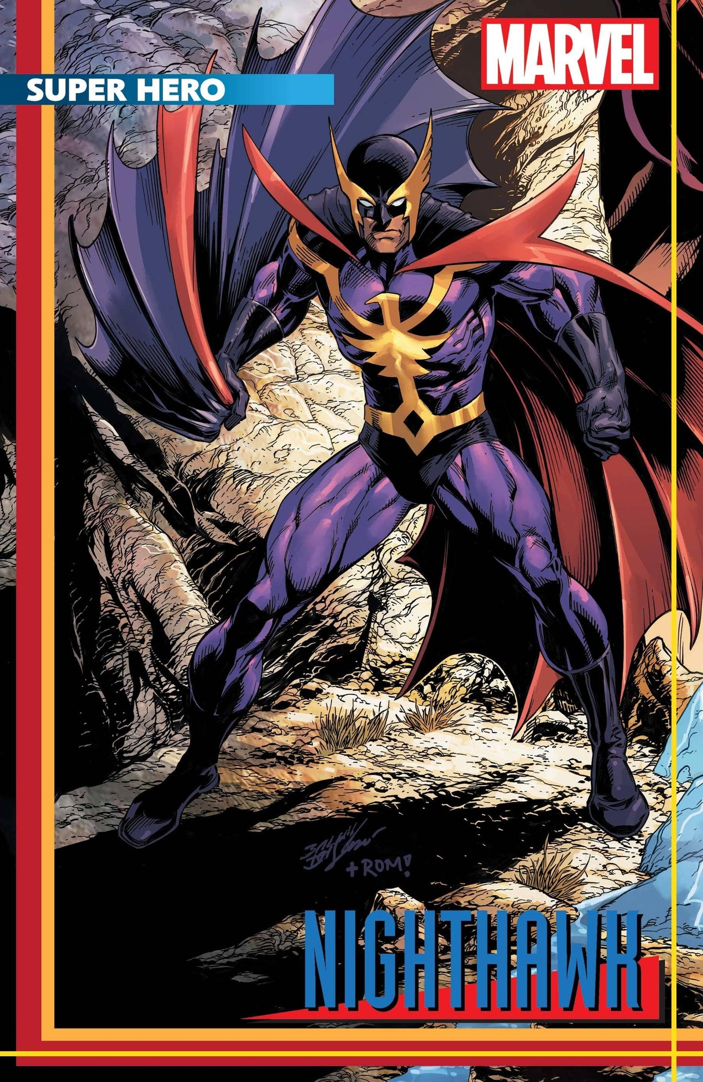 MARVEL COMICS COMIC BOOK HEROES REBORN #5 (OF 7) BAGLEY CONNECTING TRADING CARD VAR