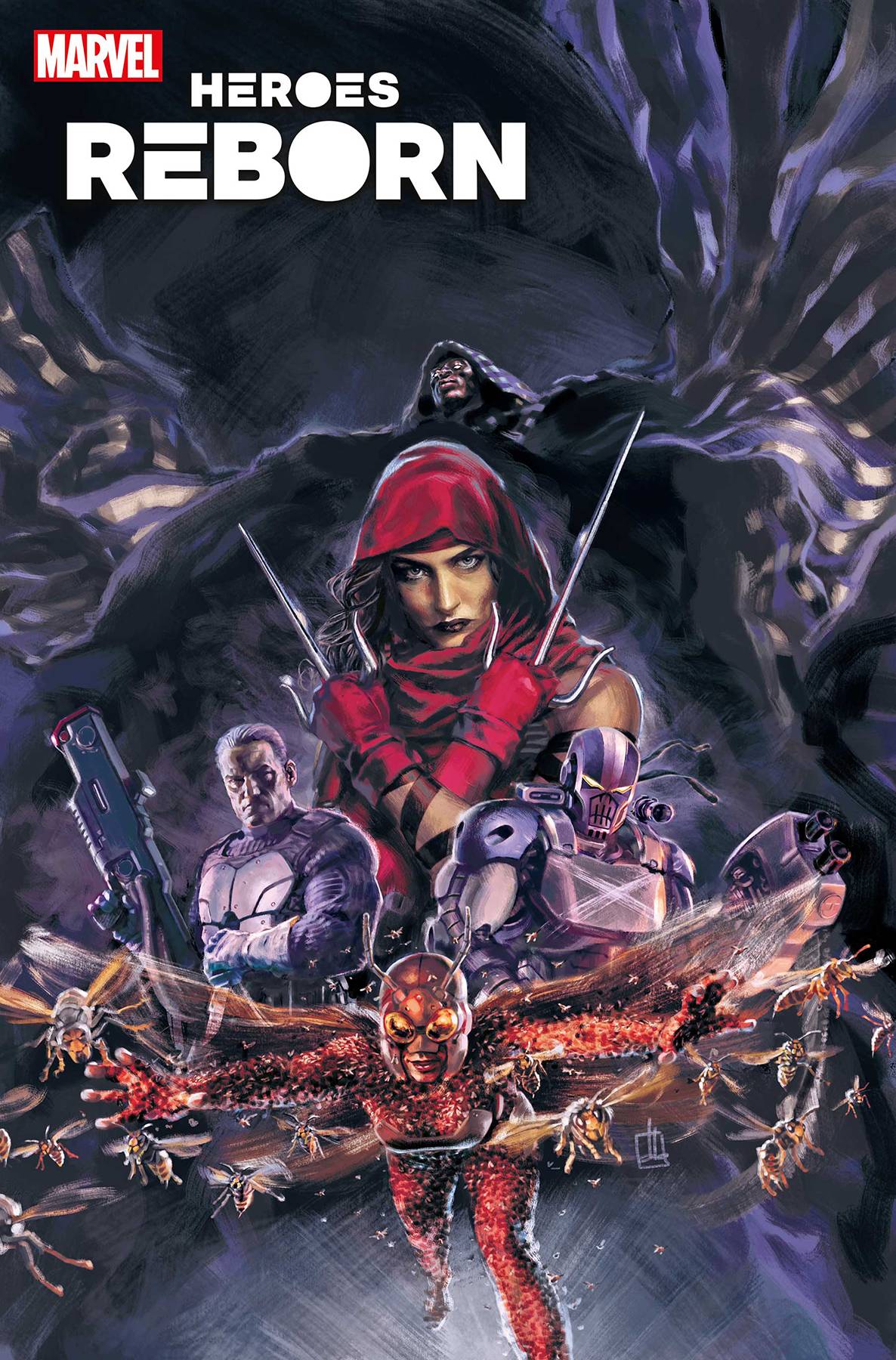 MARVEL COMICS COMIC BOOK HEROES REBORN SQUADRON SAVAGE #1 BLATT VAR