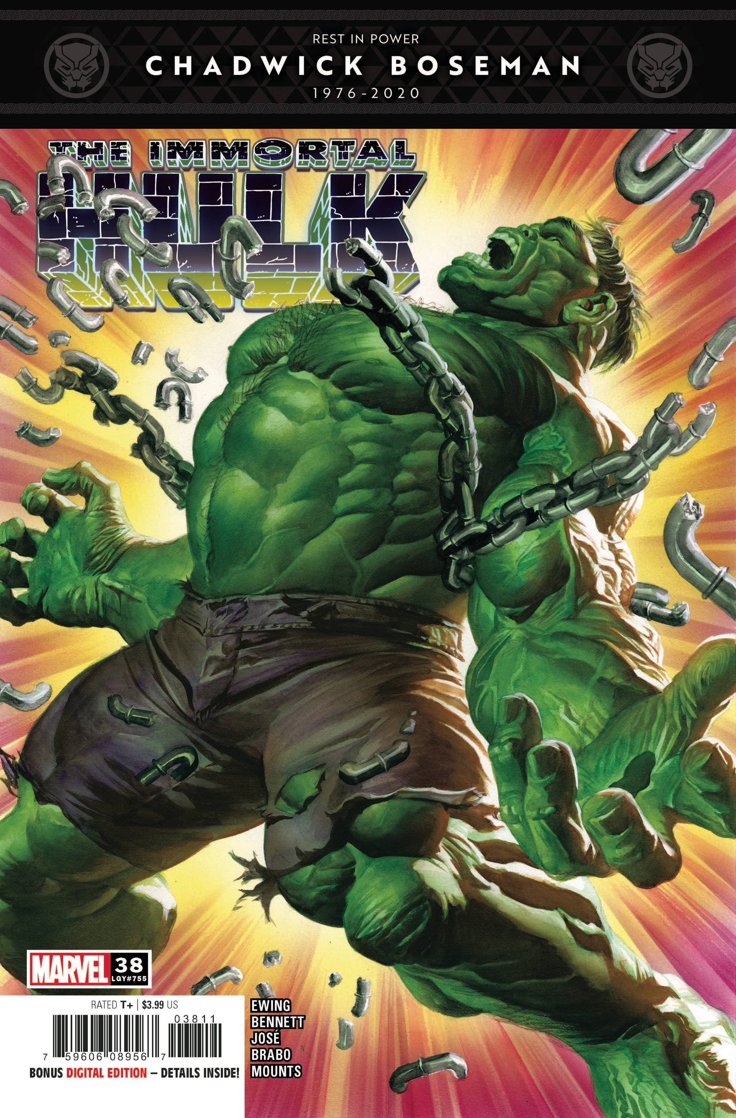 MARVEL COMICS COMIC BOOK IMMORTAL HULK #38