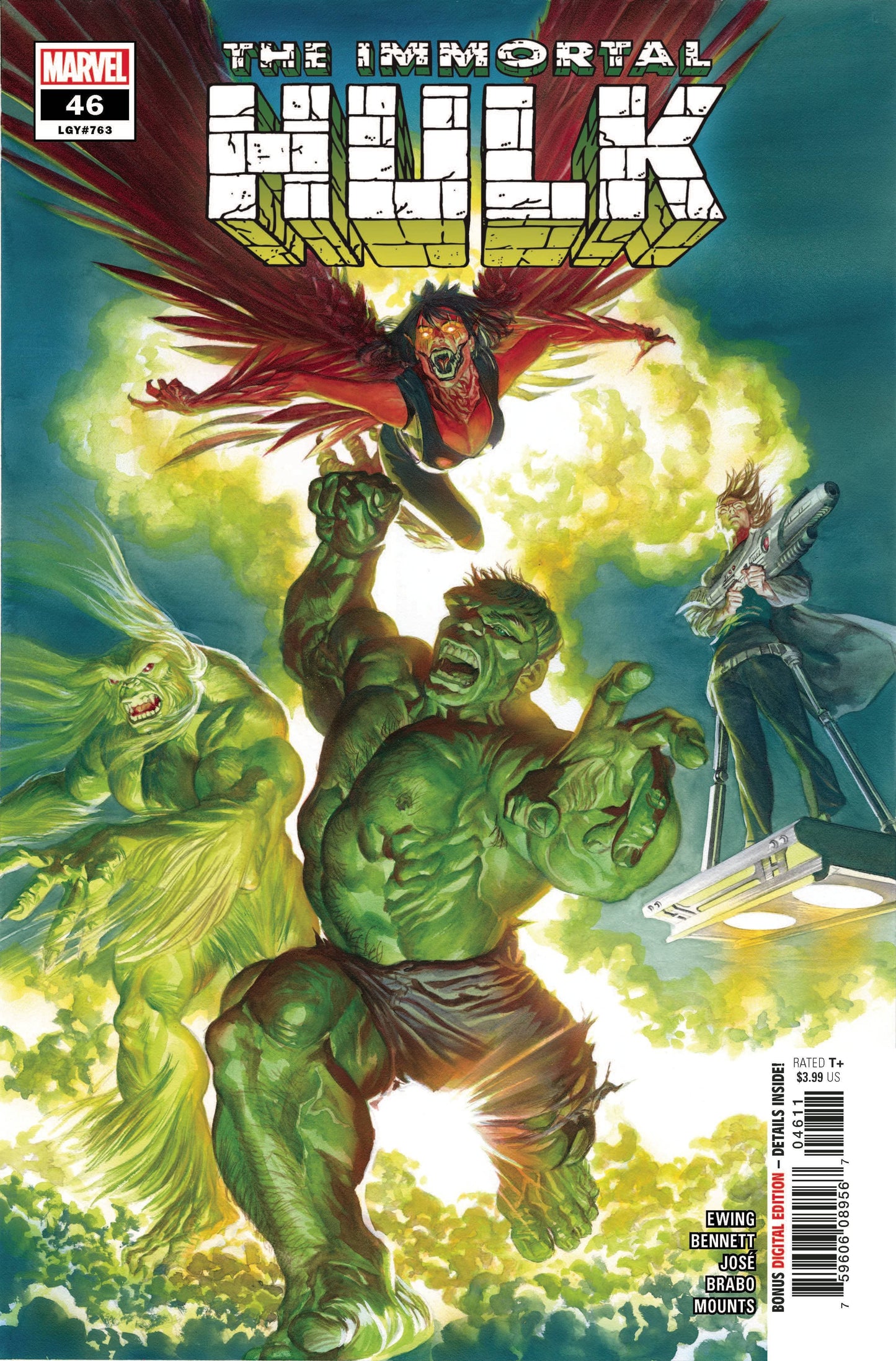 MARVEL COMICS COMIC BOOK IMMORTAL HULK #46