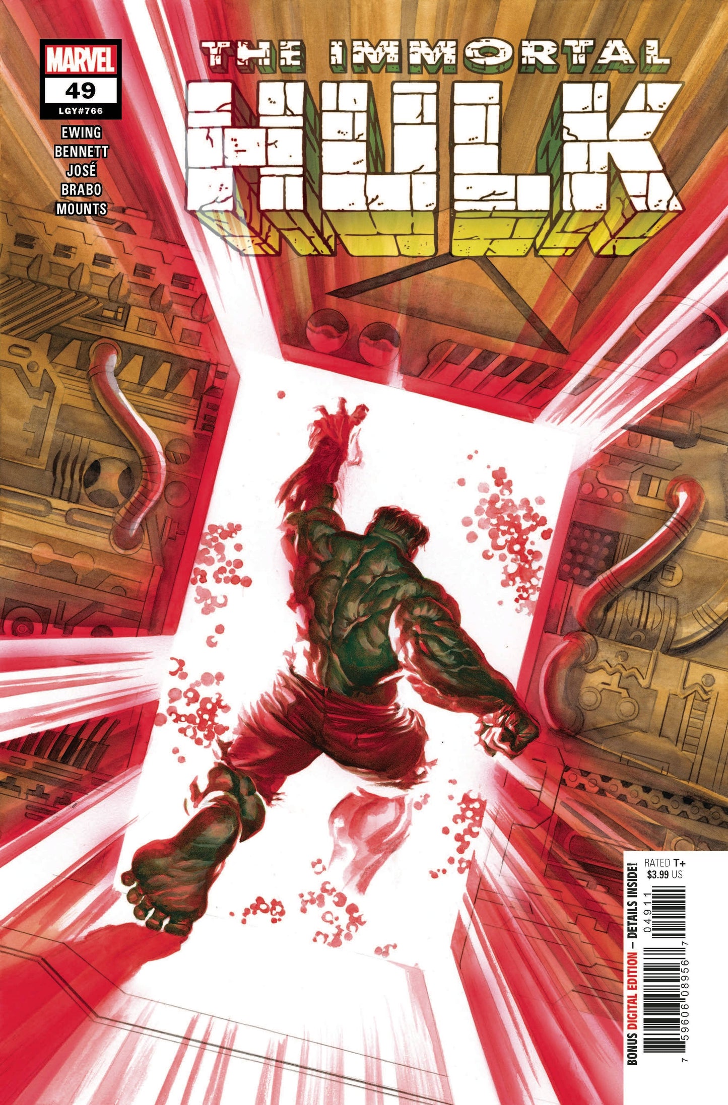 MARVEL COMICS COMIC BOOK IMMORTAL HULK #49