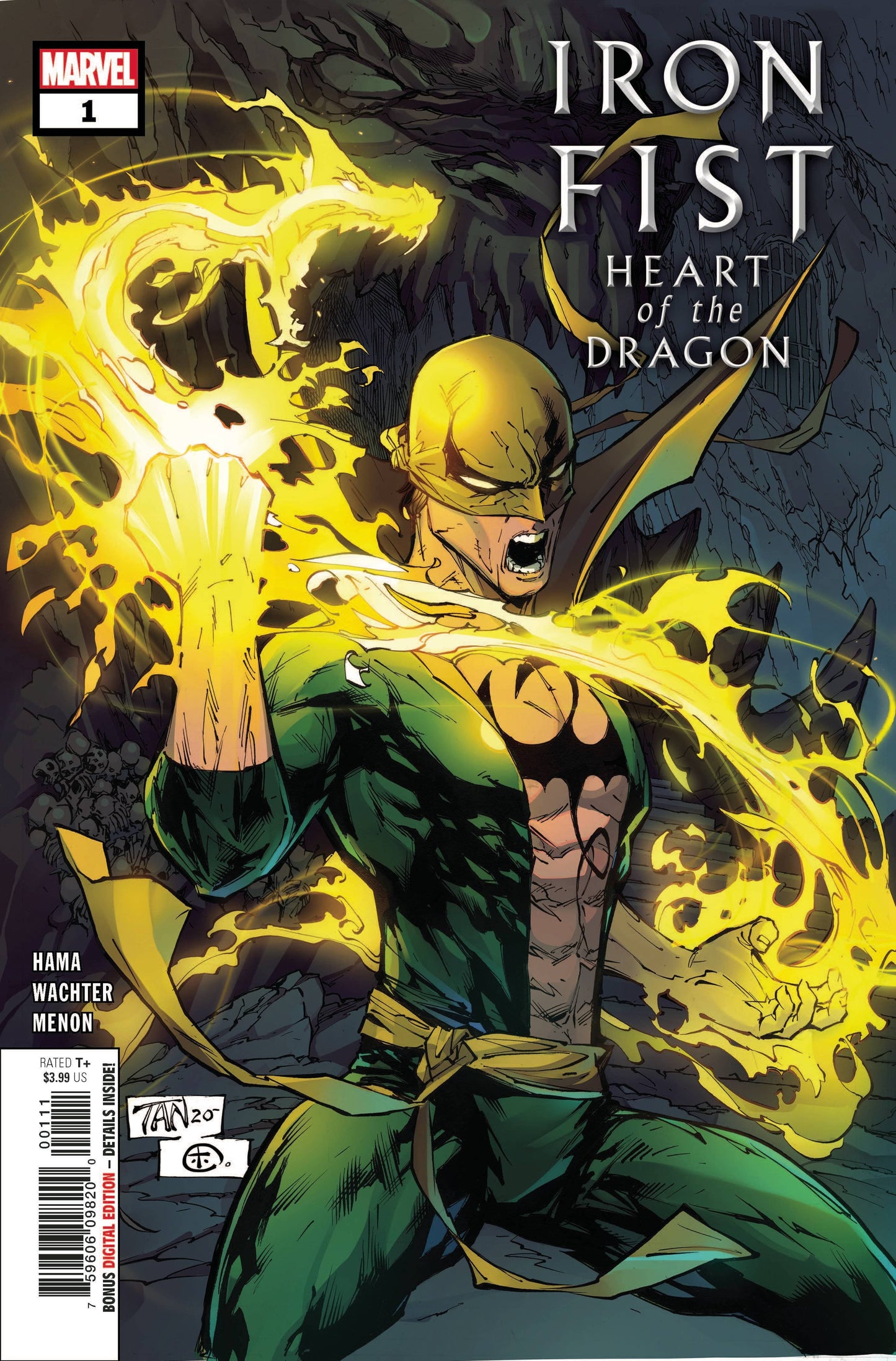 MARVEL COMICS COMIC BOOK IRON FIST HEART OF DRAGON #1 (OF 6)
