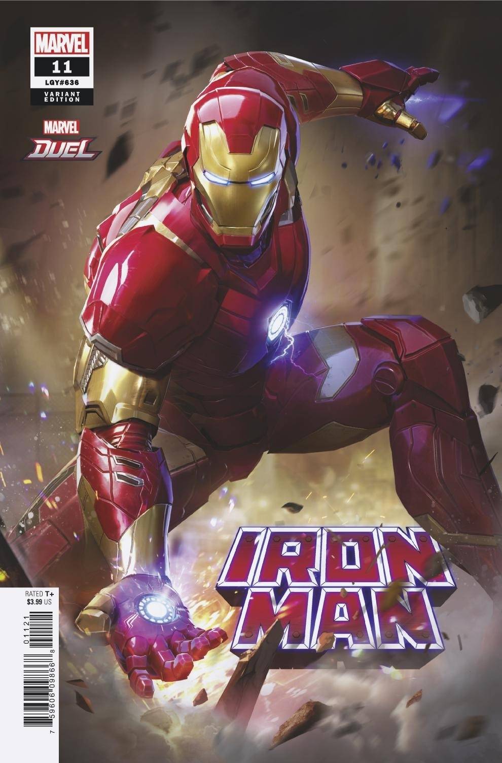 MARVEL COMICS COMIC BOOK IRON MAN #11 NETEASE MARVEL GAMES VAR