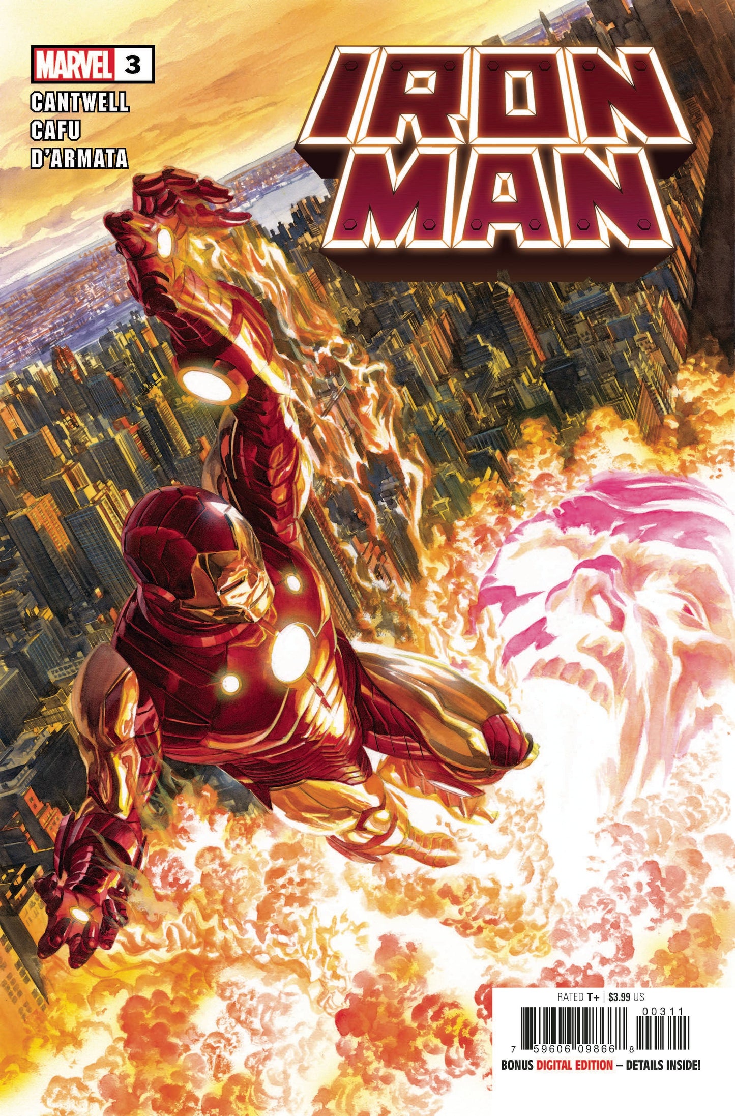 MARVEL COMICS COMIC BOOK IRON MAN #3