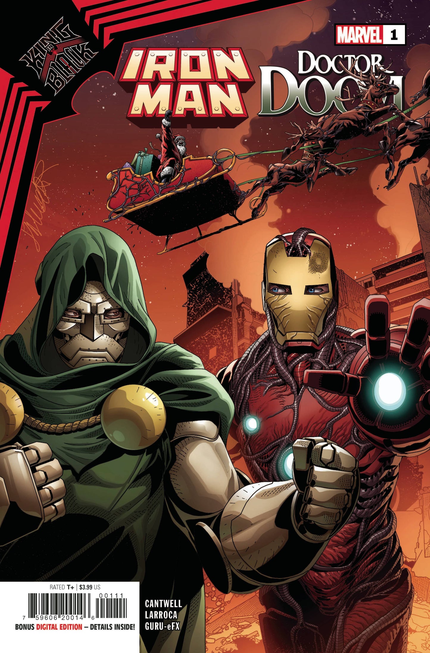 MARVEL COMICS COMIC BOOK KING IN BLACK IRON MAN DOOM #1