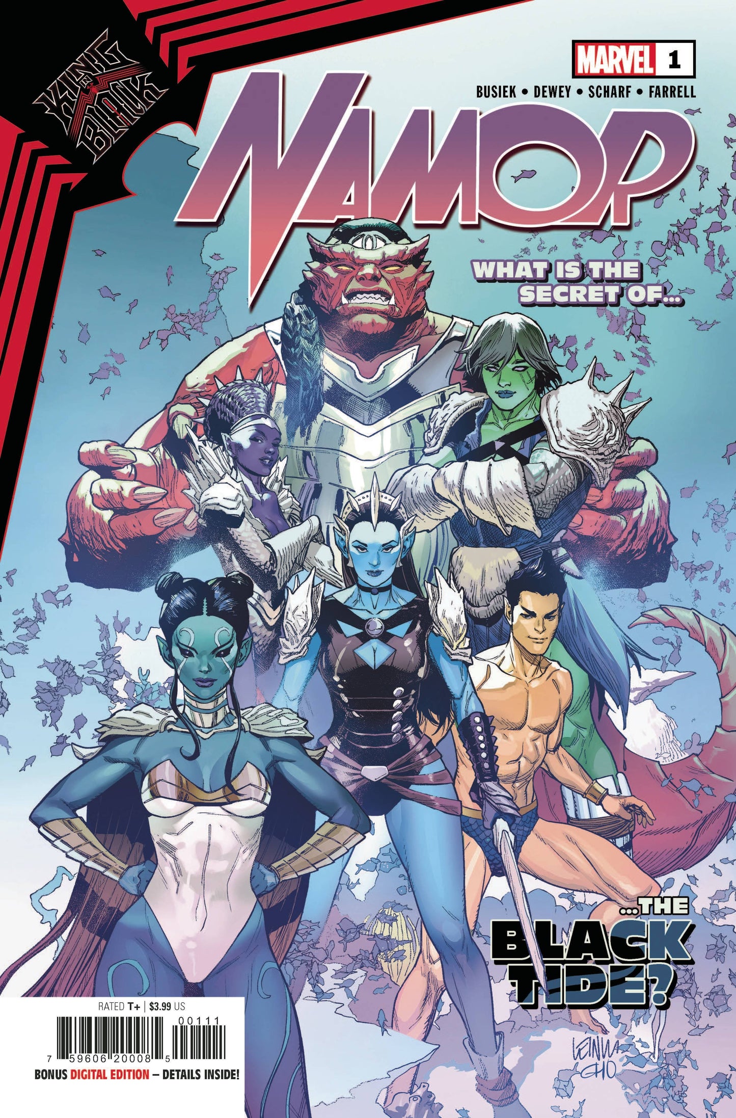 MARVEL COMICS COMIC BOOK KING IN BLACK NAMOR #1 (OF 5)