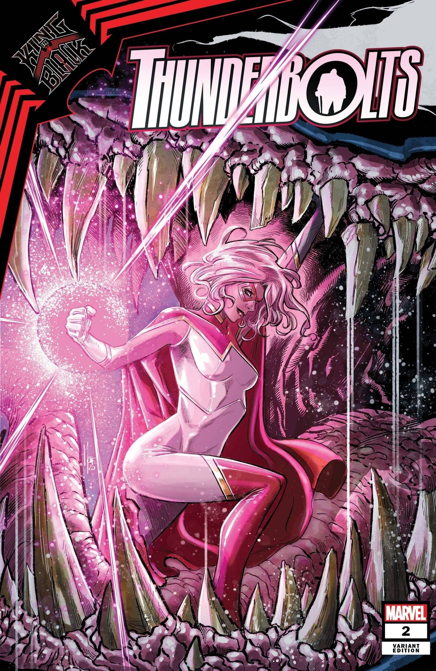 MARVEL COMICS COMIC BOOK KING IN BLACK THUNDERBOLTS #2 (OF 3) CHECCHETTO VAR