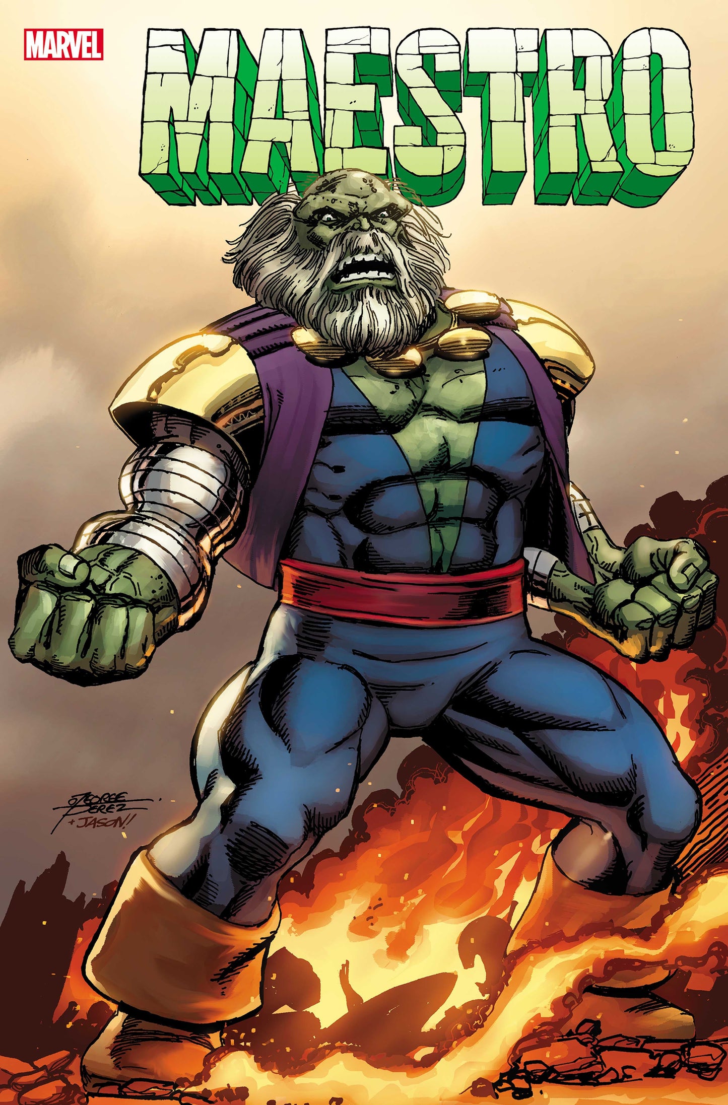 MARVEL COMICS comic book MAESTRO #2 (OF 5) PEREZ VAR