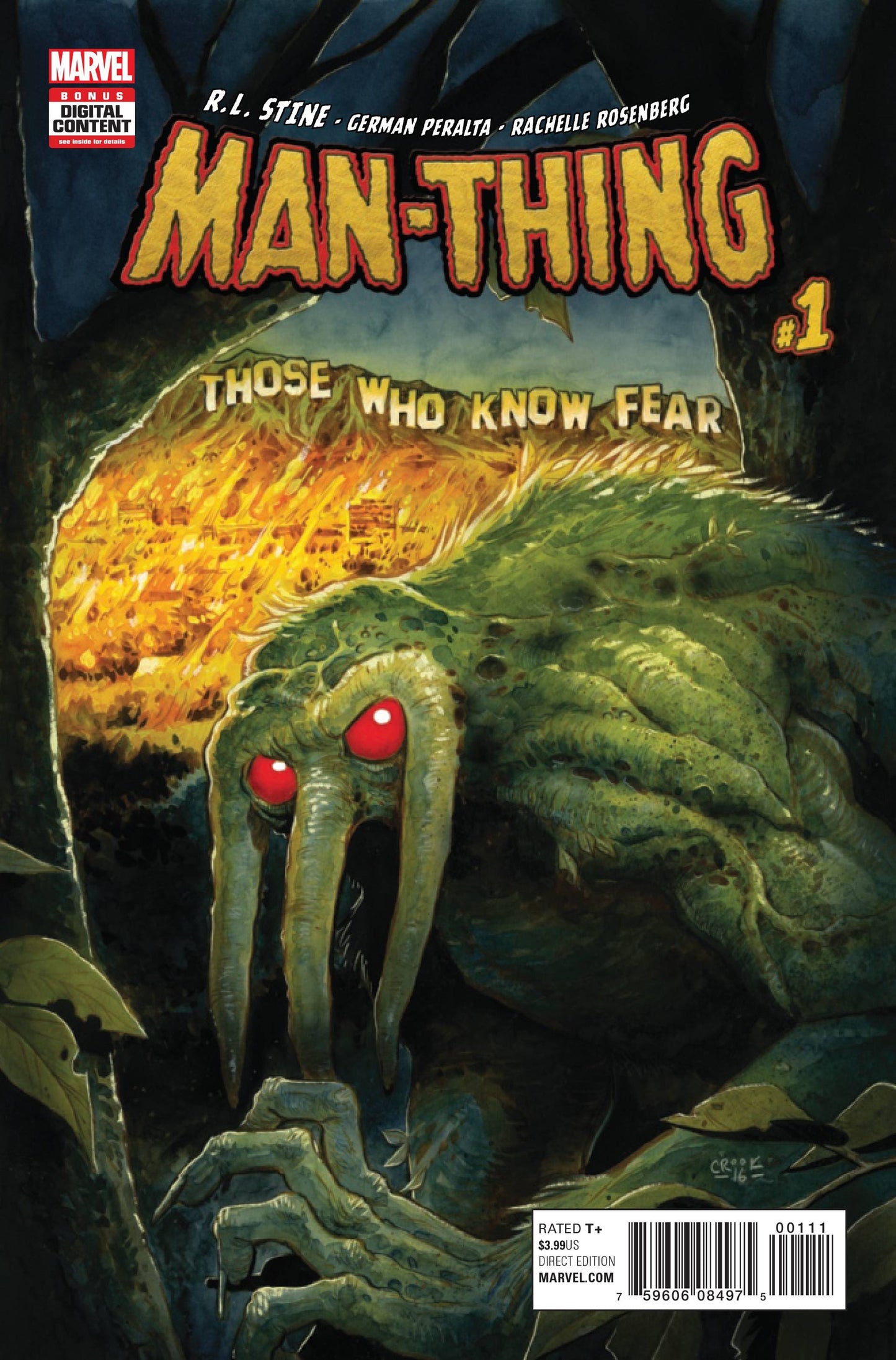 MARVEL COMICS COMIC BOOK MAN-THING #1 (OF 5)