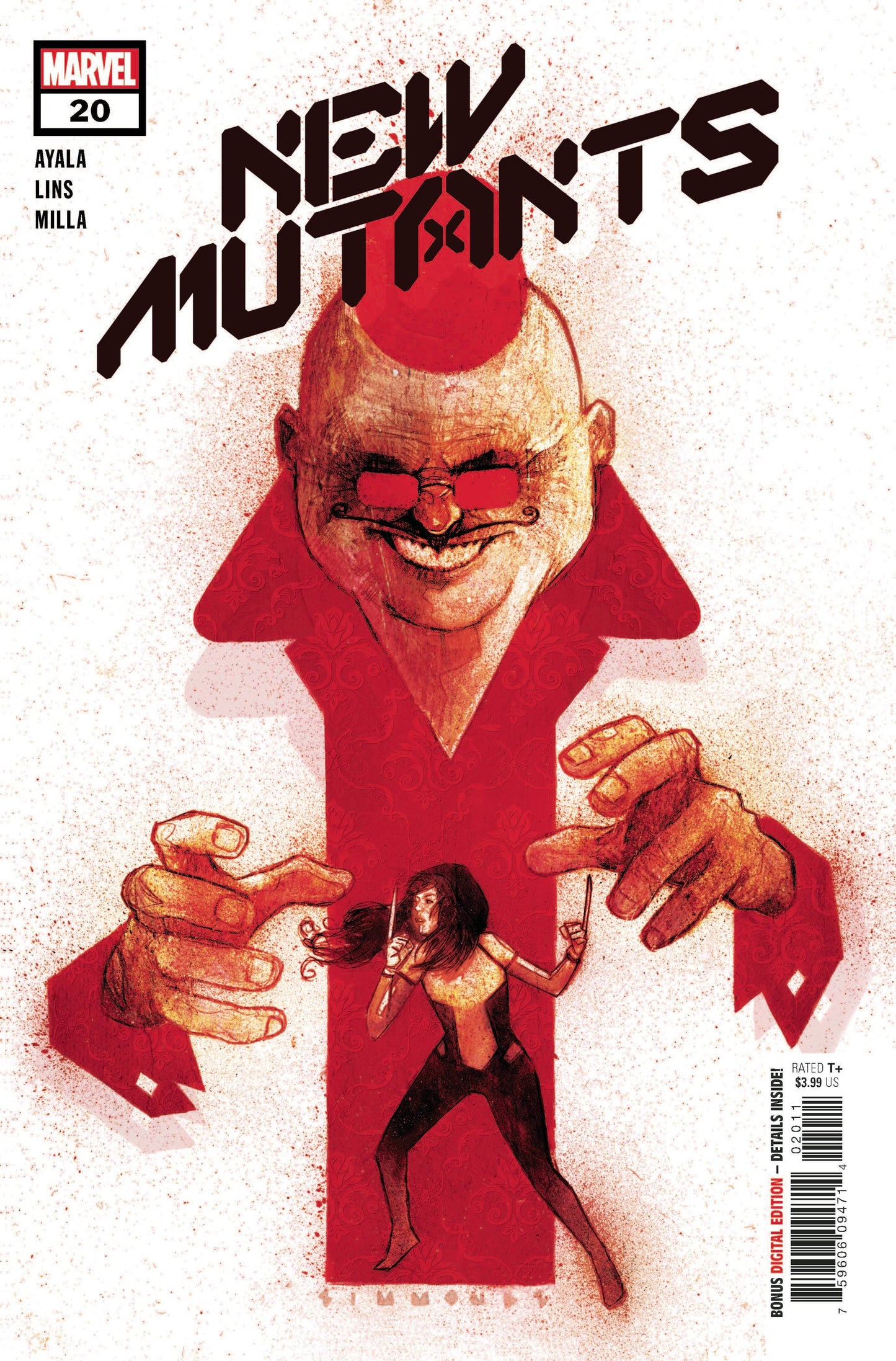 MARVEL COMICS COMIC BOOK NEW MUTANTS #20