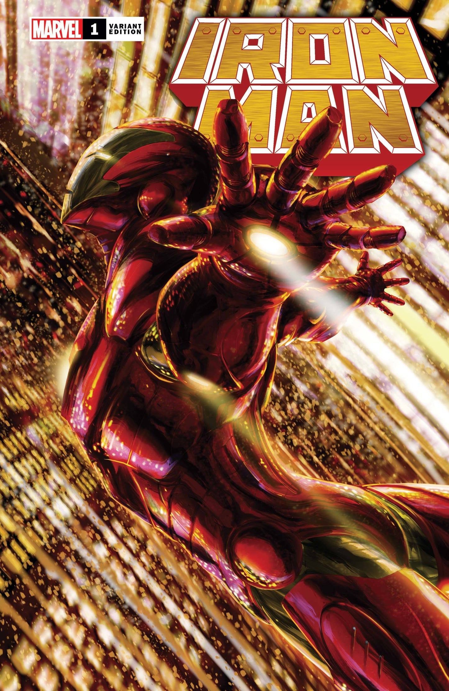 MARVEL COMICS comic book NM IRON MAN #1 TENJIN VAR