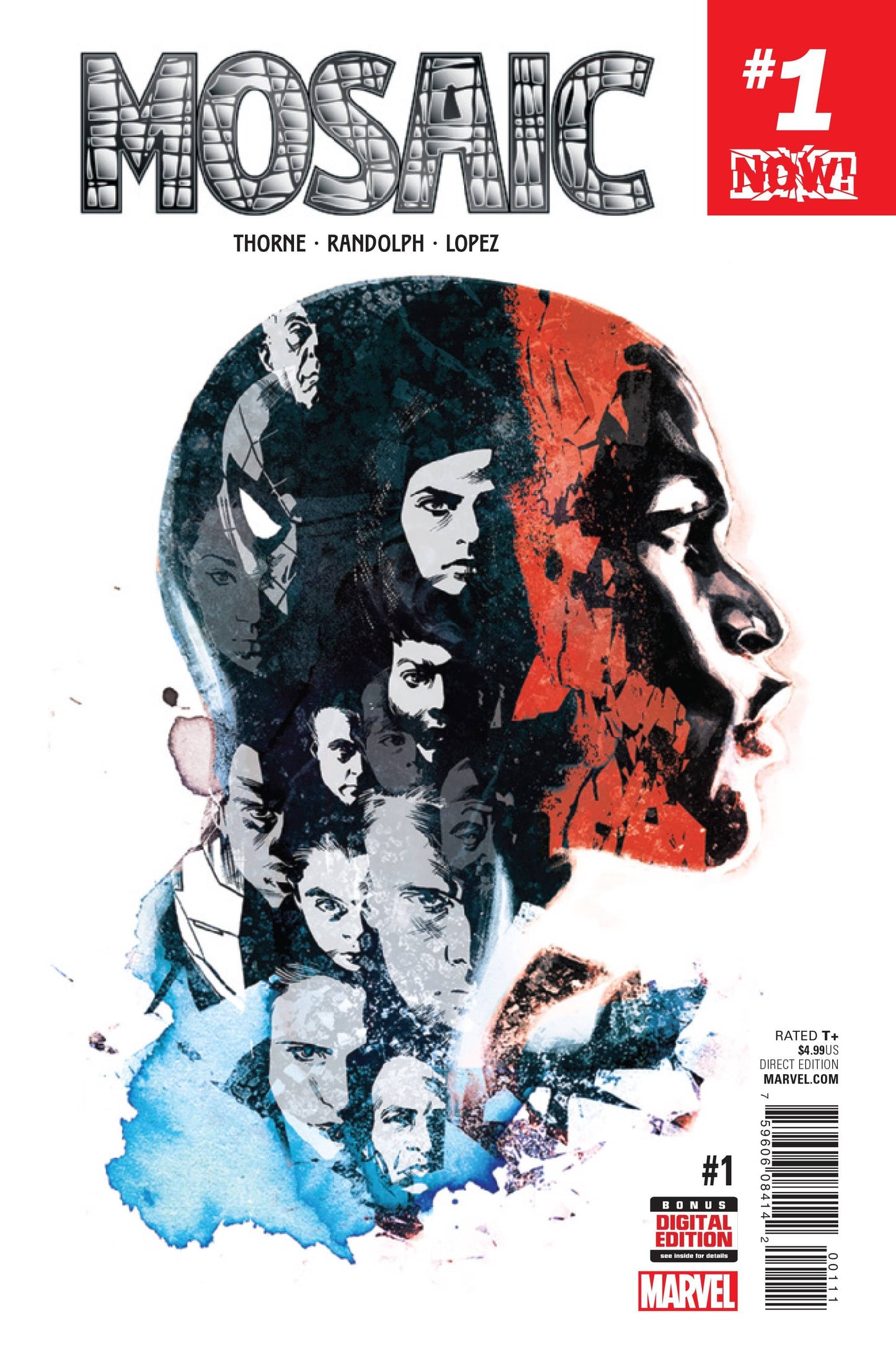 MARVEL COMICS COMIC BOOK NOW MOSAIC #1