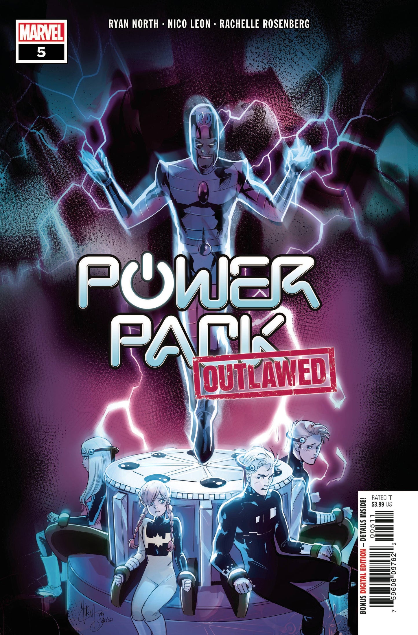 MARVEL COMICS COMIC BOOK POWER PACK #5 (OF 5)