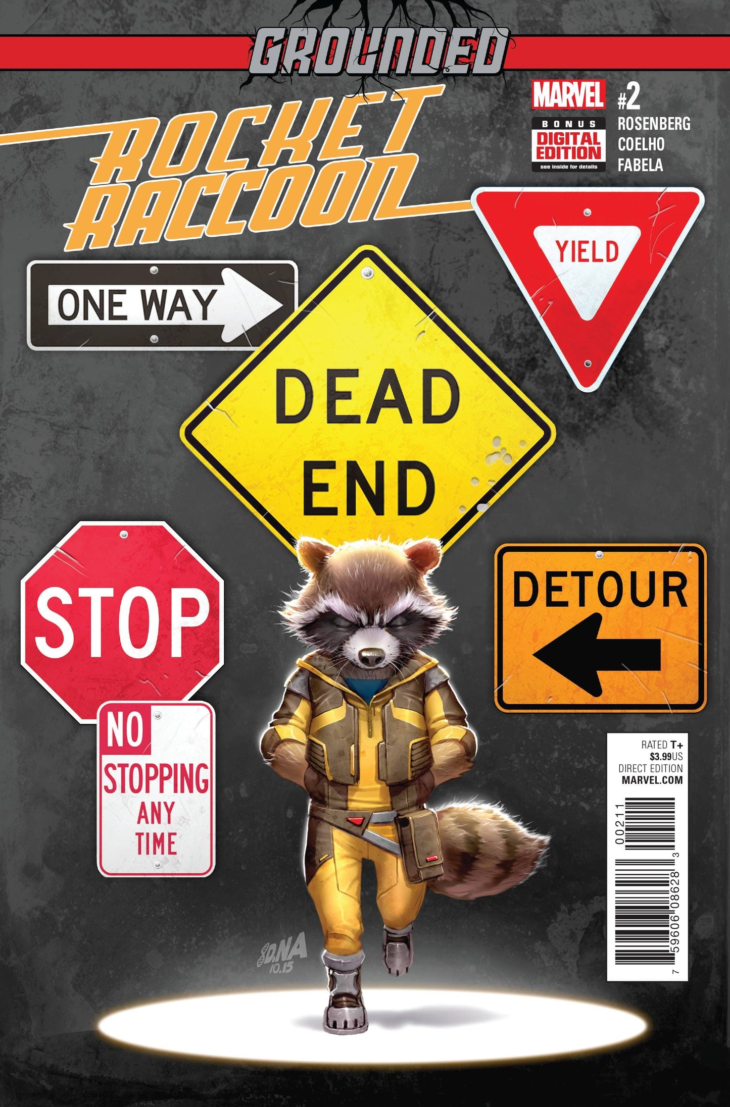 MARVEL COMICS COMIC BOOK ROCKET RACCOON #2