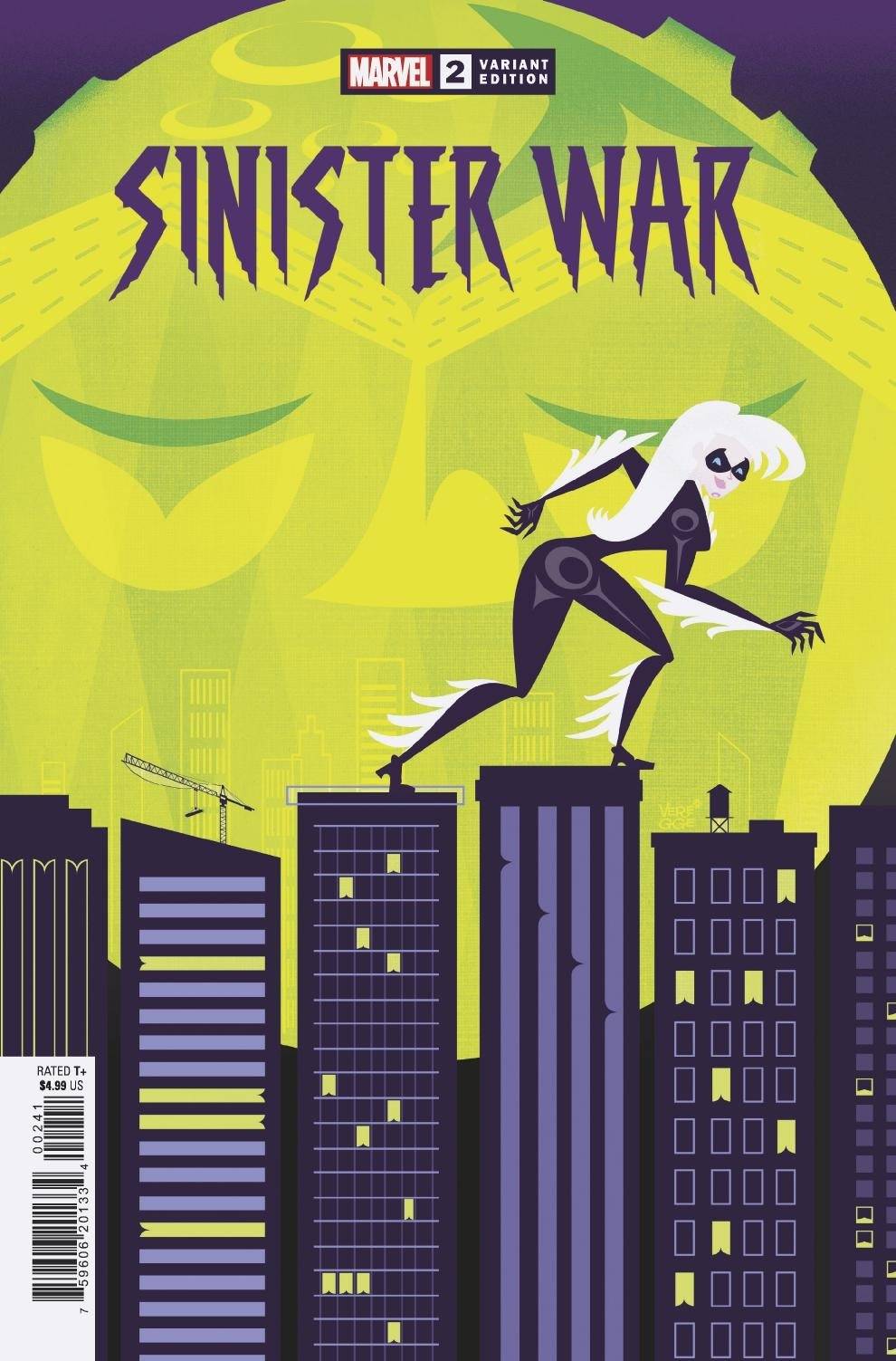 MARVEL COMICS COMIC BOOK SINISTER WAR #2 (OF 4) VEREGGE VAR