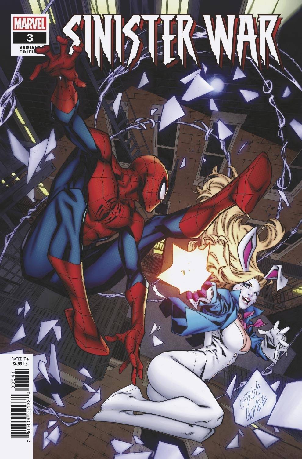 MARVEL COMICS COMIC BOOK SINISTER WAR #3 (OF 4) GOMEZ VAR