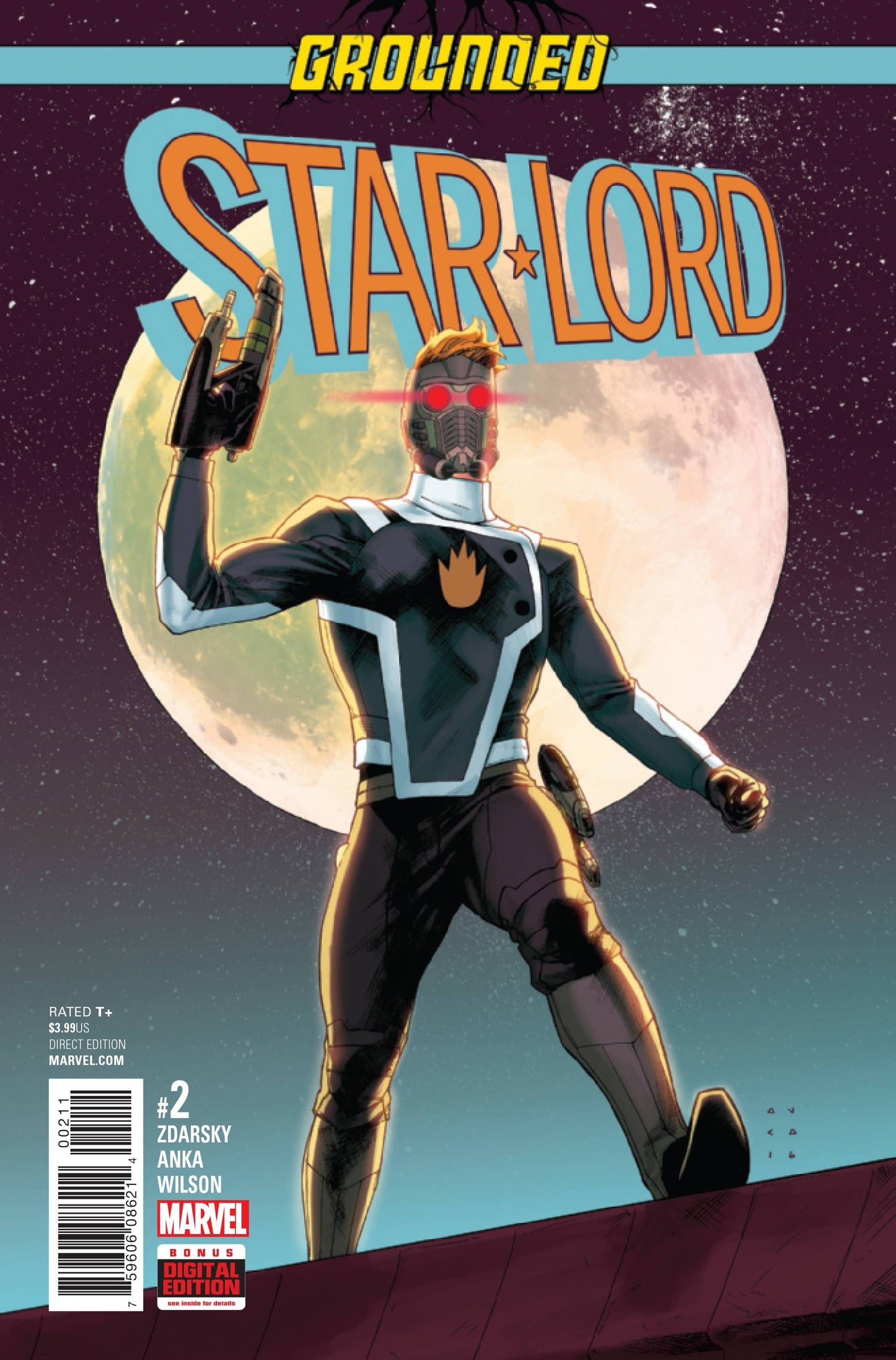 MARVEL COMICS COMIC BOOK STAR-LORD #2 VF+