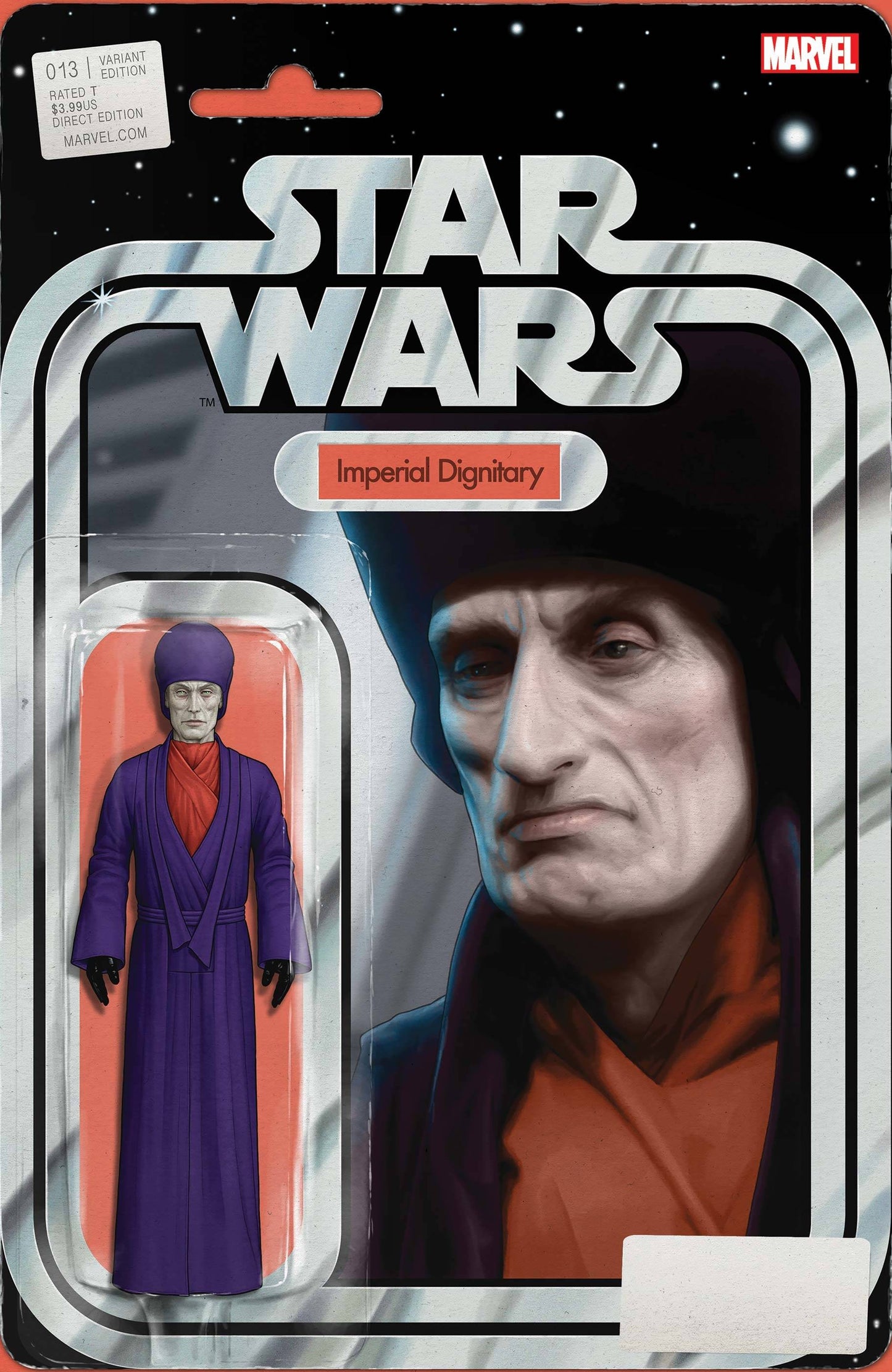 MARVEL COMICS COMIC BOOK STAR WARS #13 CHRISTOPHER ACTION FIGURE VAR