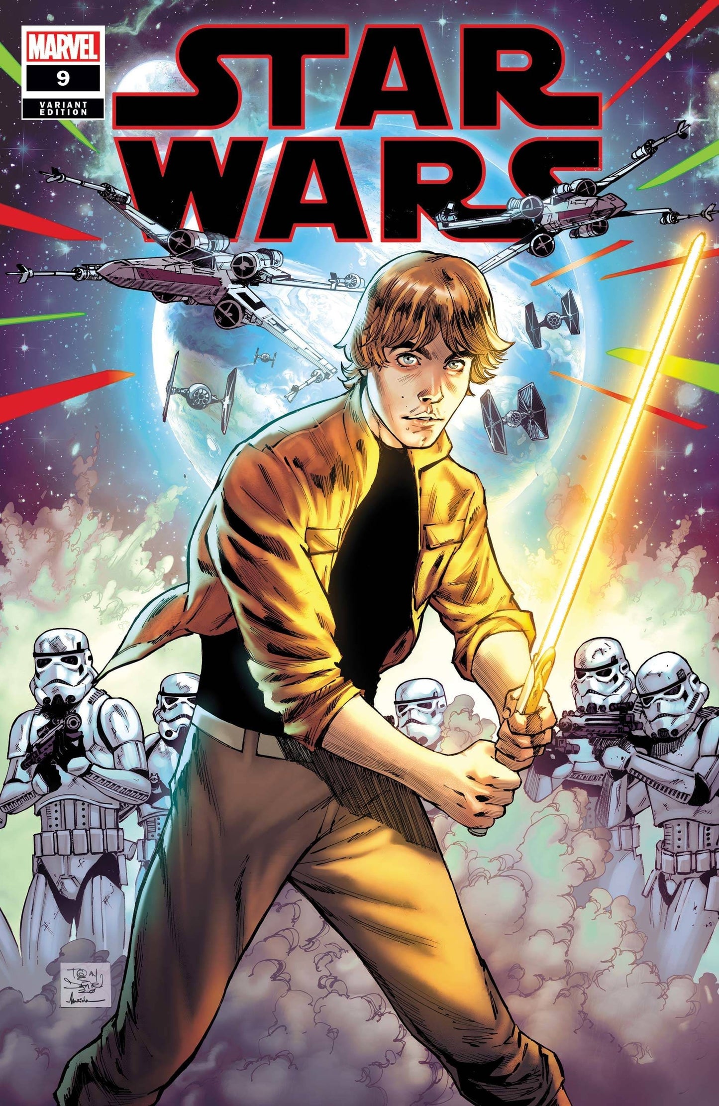 MARVEL COMICS COMIC BOOK STAR WARS #9 DANIEL VAR