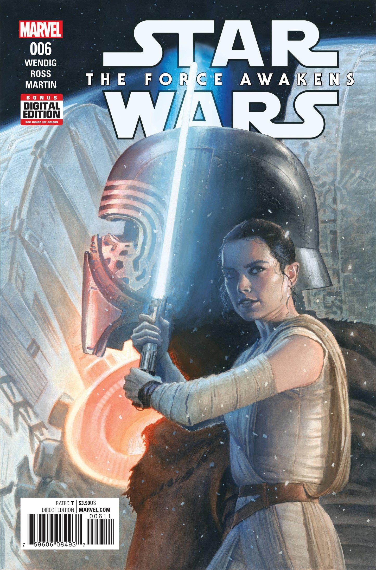 MARVEL COMICS COMIC BOOK STAR WARS FORCE AWAKENS ADAPTATION #6 (OF 6)