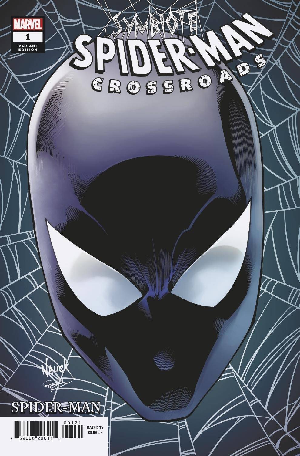 MARVEL COMICS COMIC BOOK SYMBIOTE SPIDER-MAN CROSSROADS #1 (OF 5) NAUCK HEADSHOT VAR
