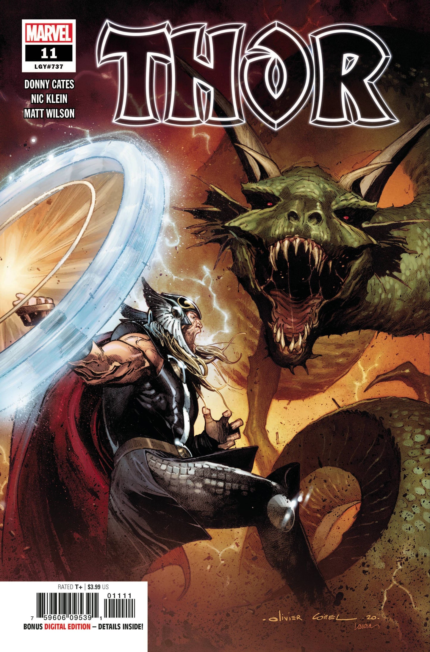 MARVEL COMICS COMIC BOOK THOR #11
