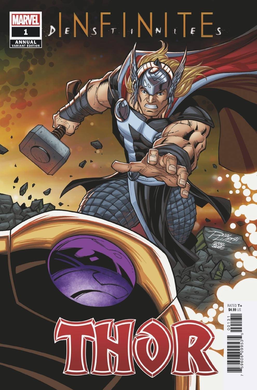 MARVEL COMICS COMIC BOOK THOR ANNUAL #1 RON LIM CONNECTING VAR INFD