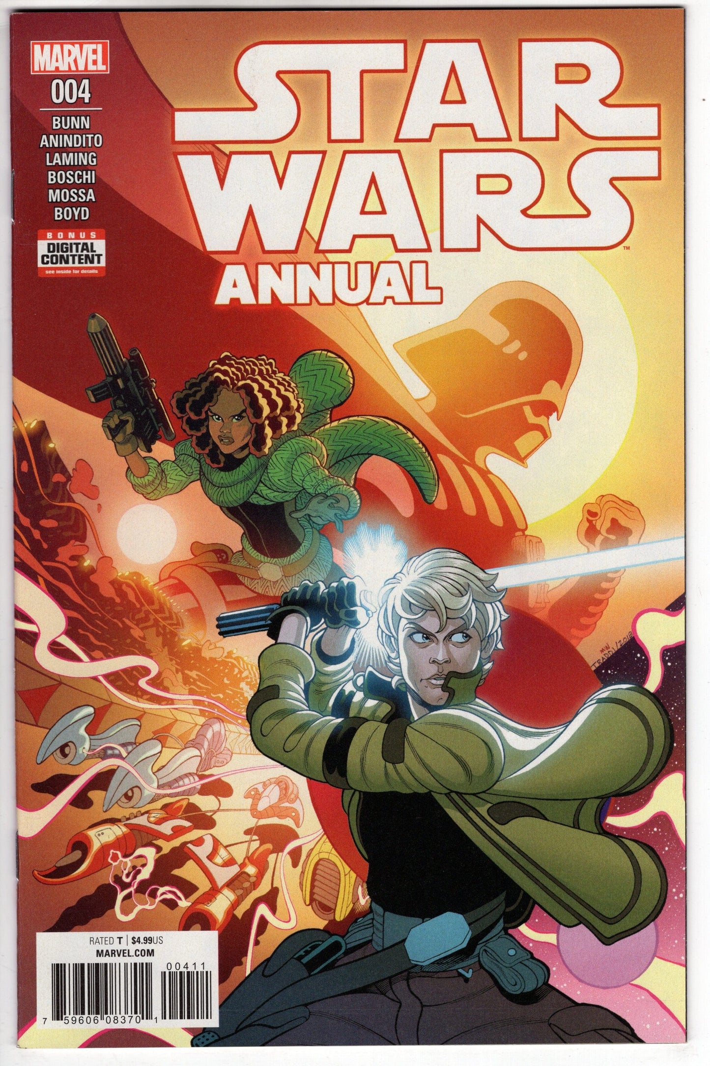 MARVEL COMICS COMIC BOOK VF/NM STAR WARS ANNUAL #4
