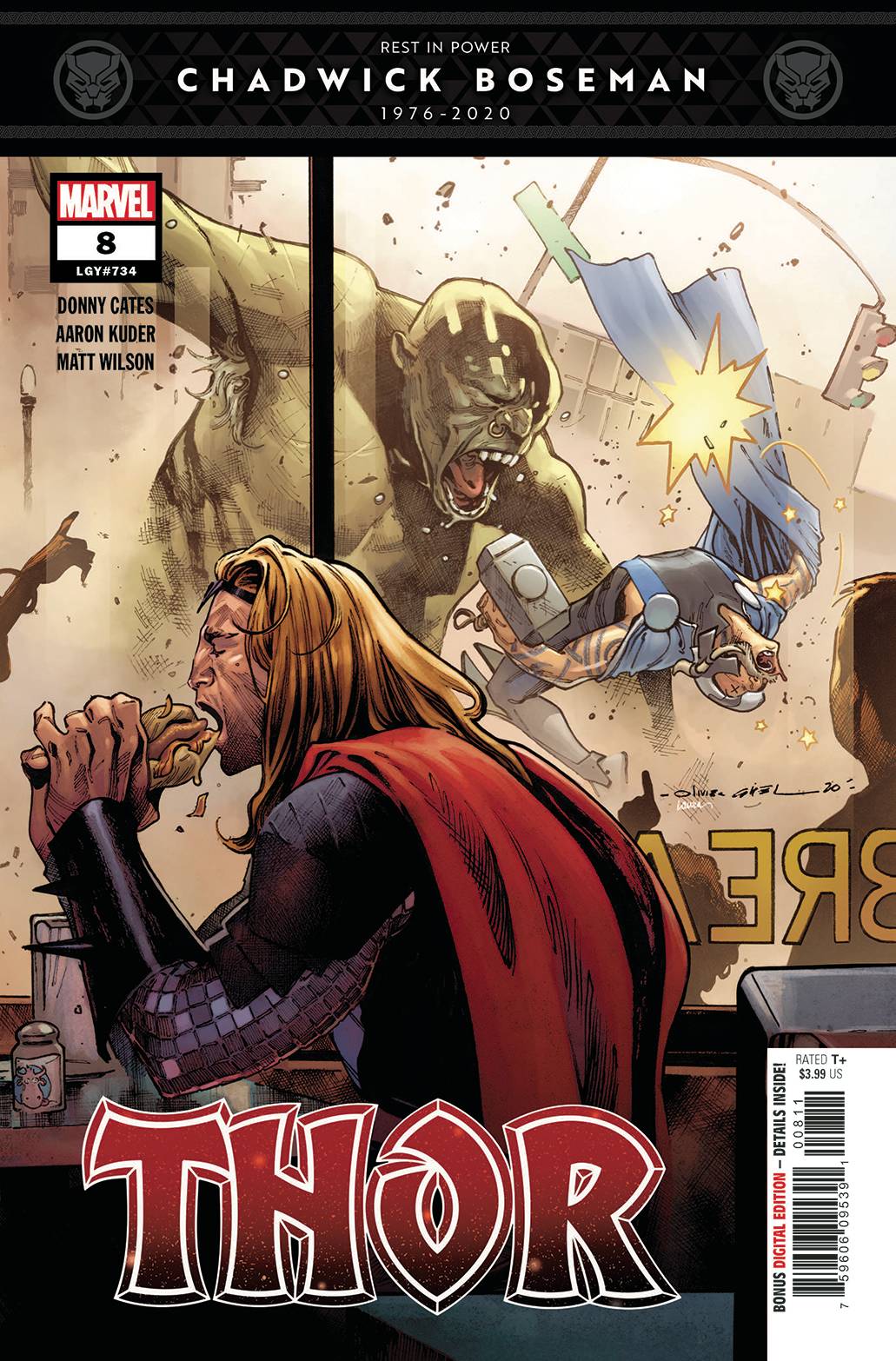 MARVEL COMICS comic book VF/NM THOR #8