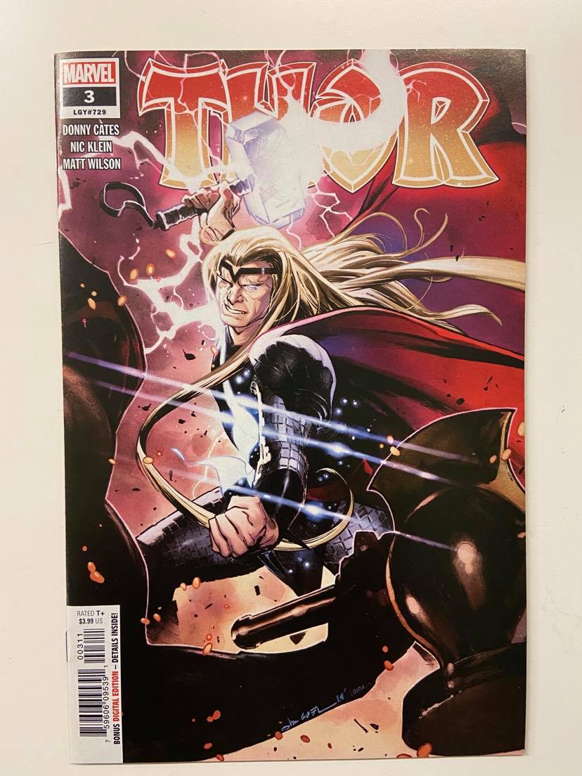 MARVEL COMICS COMIC BOOK VF THOR #3