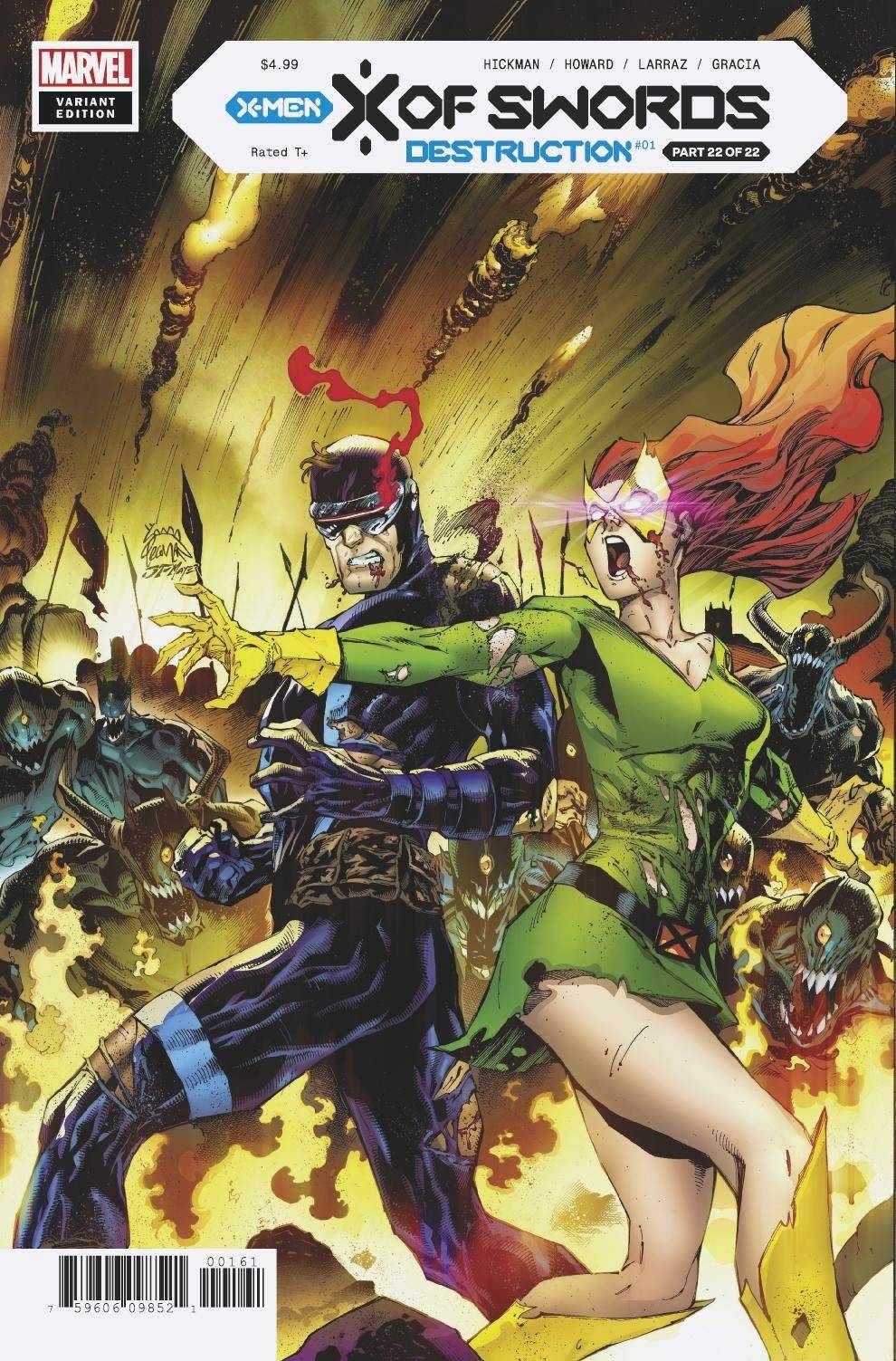 MARVEL COMICS COMIC BOOK X OF SWORDS DESTRUCTION #1 STEGMAN VAR