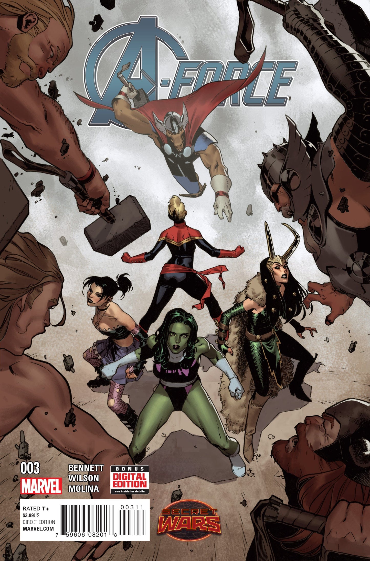MARVEL COMICS Comics A-FORCE #3 SWA