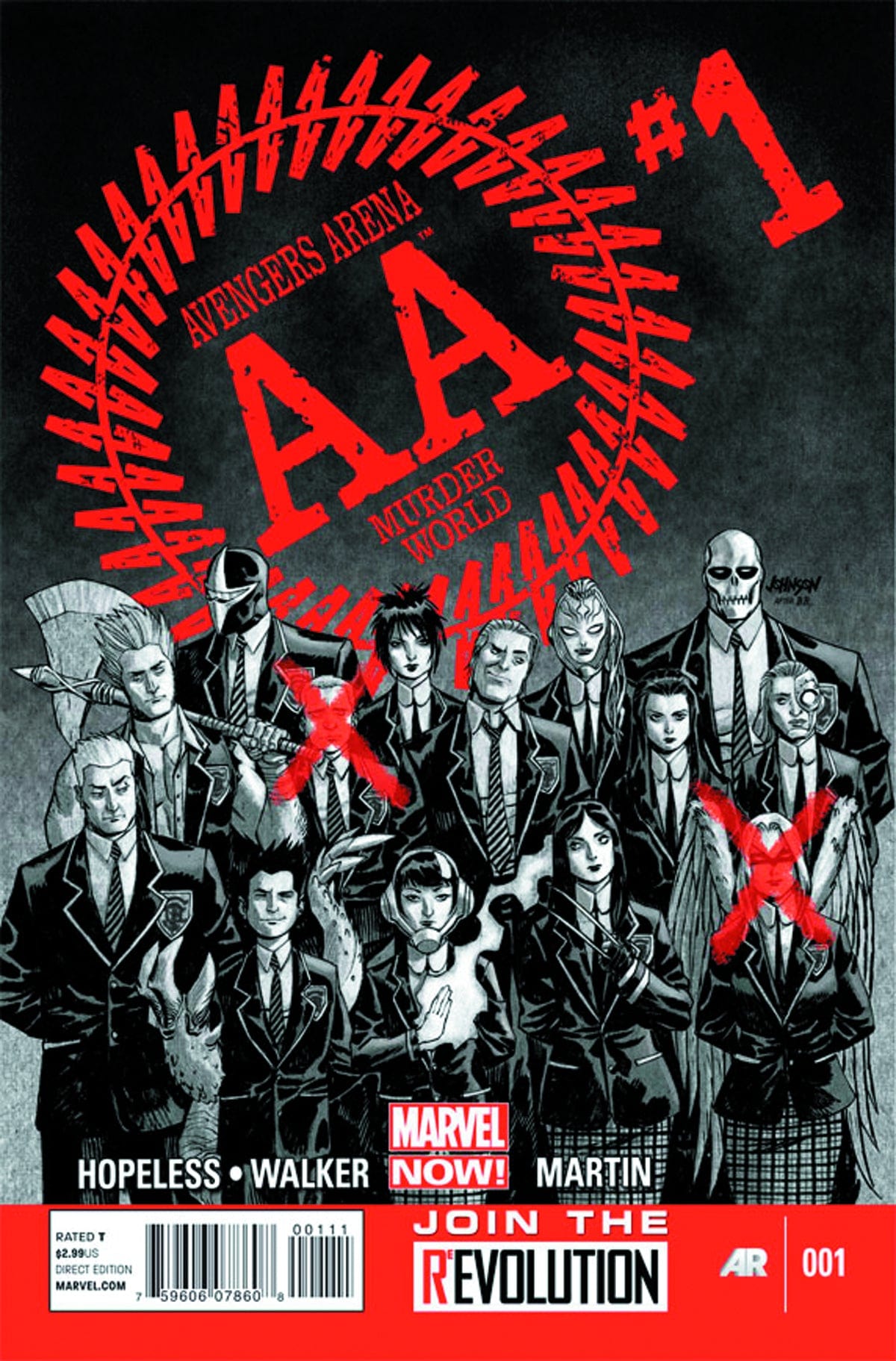 MARVEL COMICS Comics AVENGERS ARENA #1 NOW