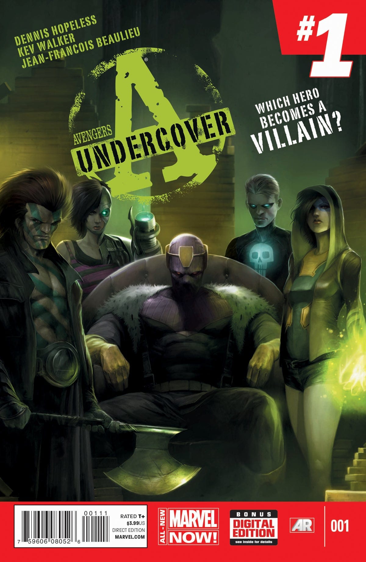 MARVEL COMICS Comics AVENGERS UNDERCOVER #1 ANMN