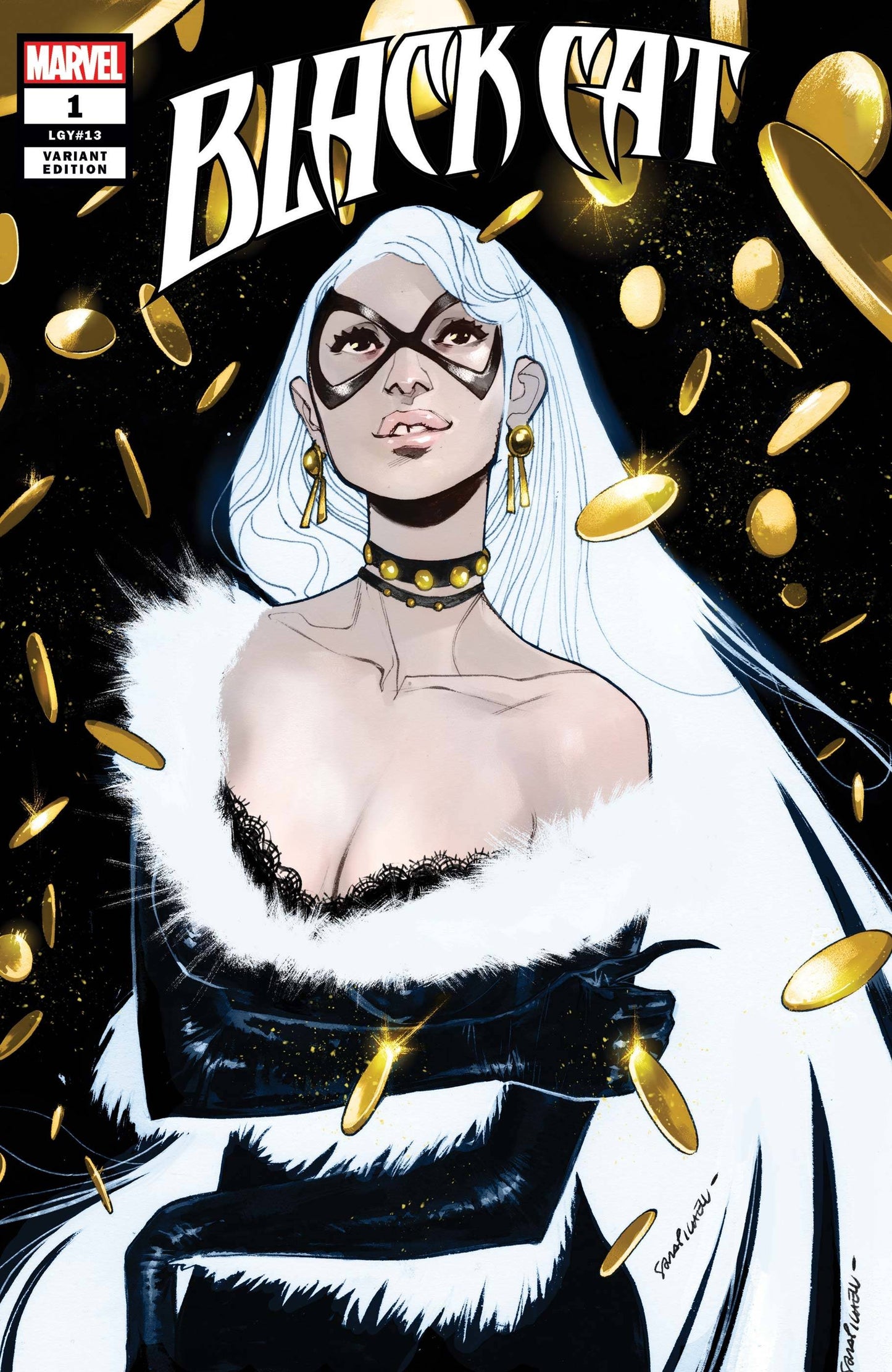 MARVEL COMICS Comics BLACK CAT #1 PICHELLI VAR KIB