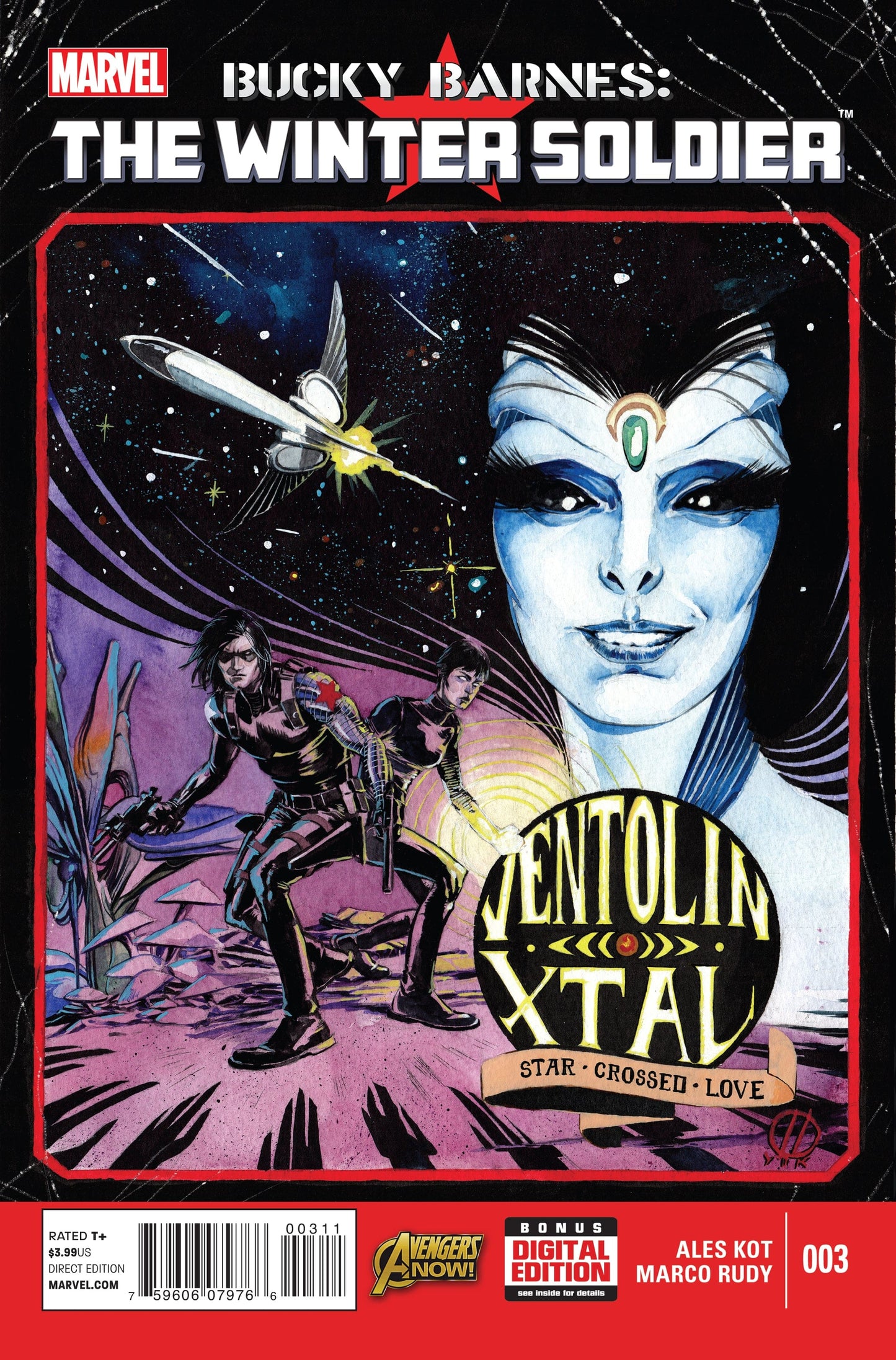 MARVEL COMICS Comics BUCKY BARNES WINTER SOLDIER #3